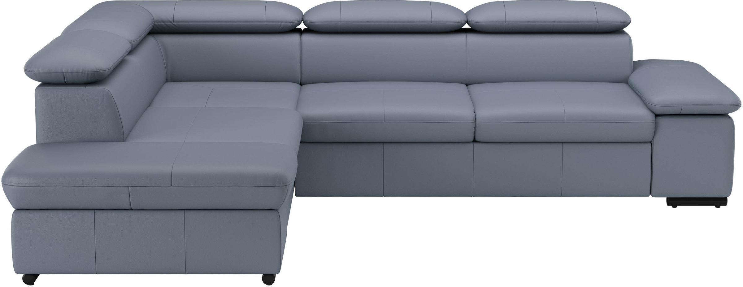 sit&more Ecksofa "Alcudia L-Form, B: 272 cm, Arm- und Kopfteilverstellung, Eckcouch" mit Schlaffunktion, Komfortsitz