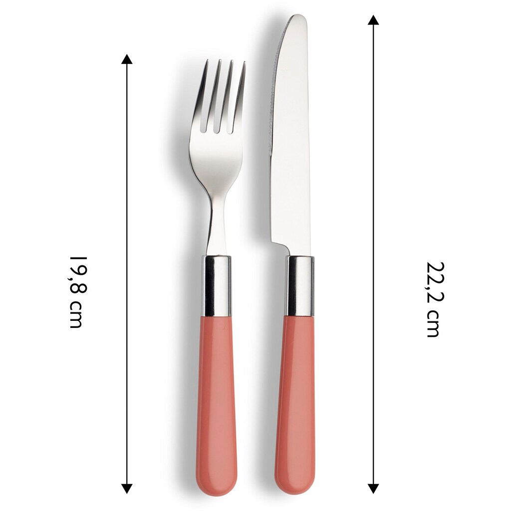 ECHTWERK Besteck-Set »Bistro Besteck Set, Campingbesteck«, (Set, 16 tlg.)