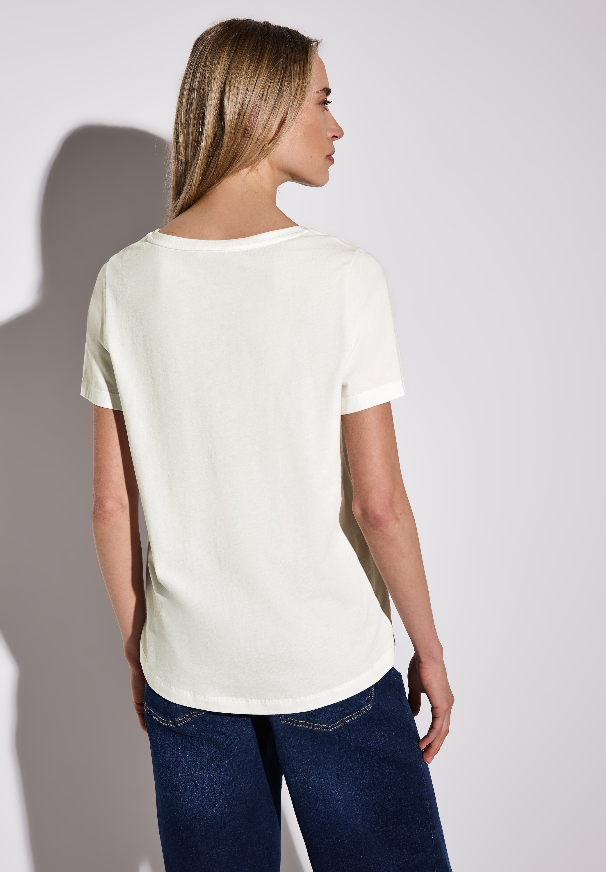 STREET ONE T-Shirt, im soften Baumwoll-Mix