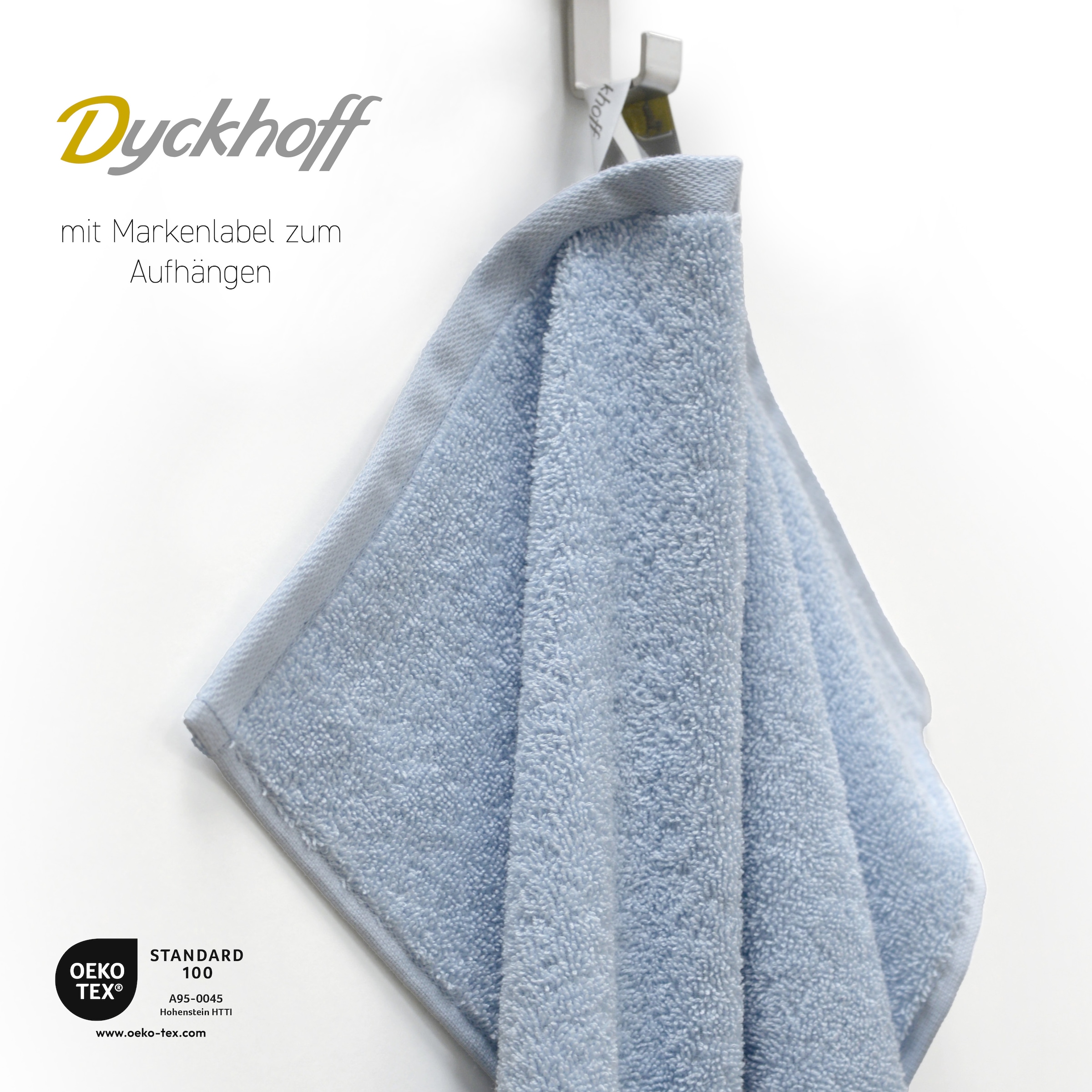 Dyckhoff Handtuch Set »Chenille«, Set, 3 tlg., Frottier, Set beinhaltet: 2x Handtuch (50x100cm) und 1x Duschtuch (70x140cm)