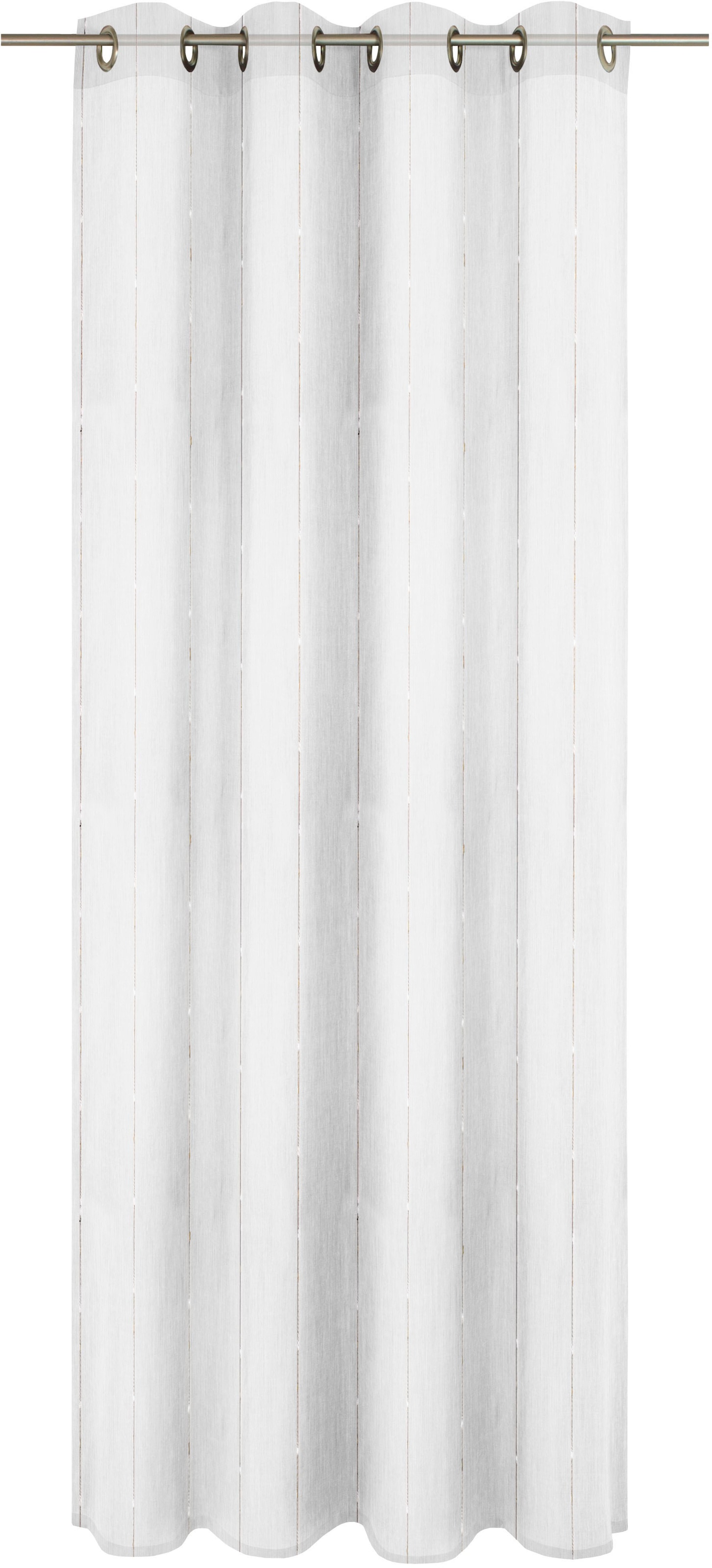 Wirth Gardine Ösen 1 Stk. tlg. Fertig-Store mit Metallösen nach Maß günstig online kaufen