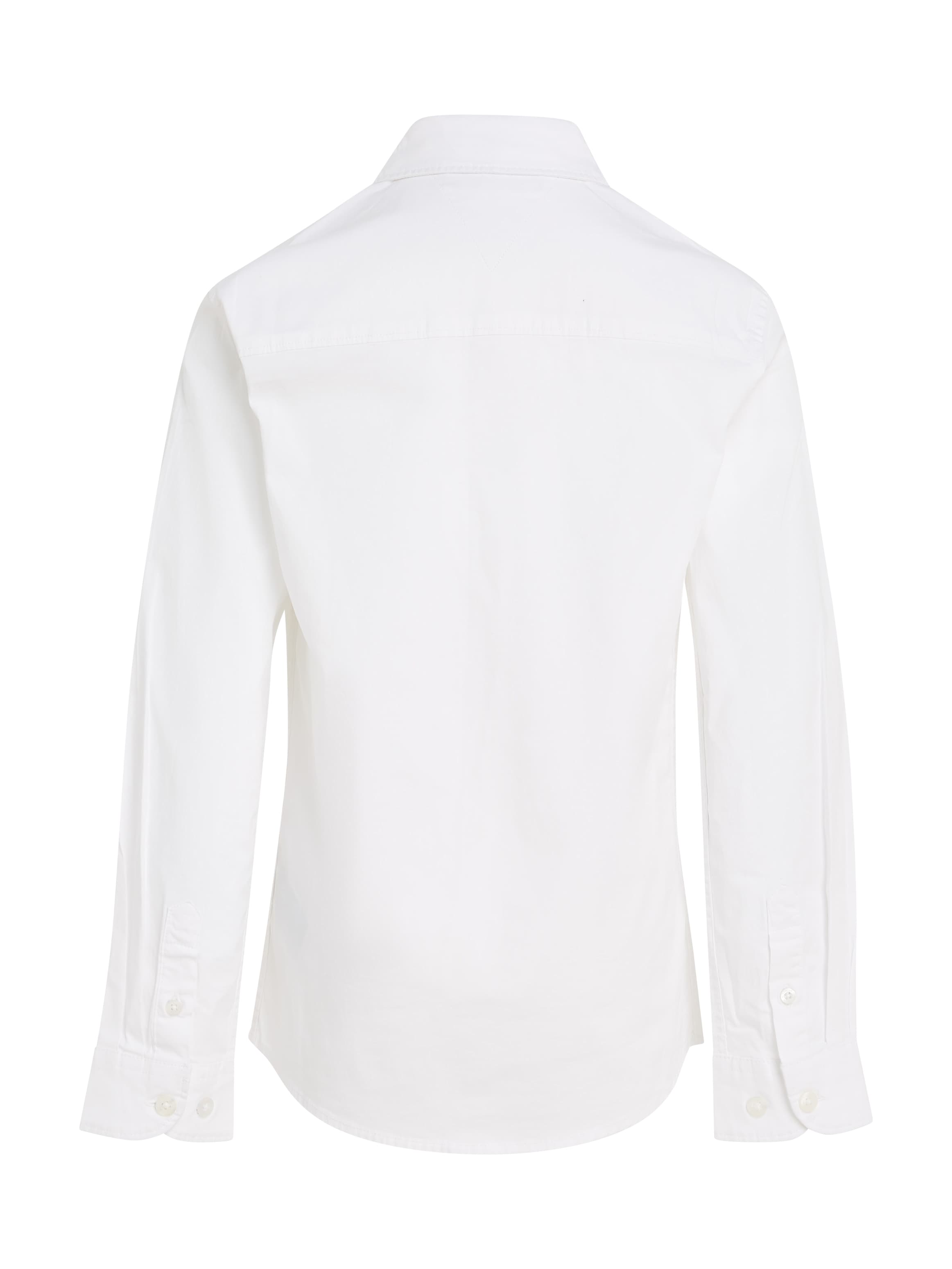 Tommy Hilfiger Langarmhemd »SOLID STRETCH POPLIN SHIRT L/S«, für Jungen ▷  für | BAUR