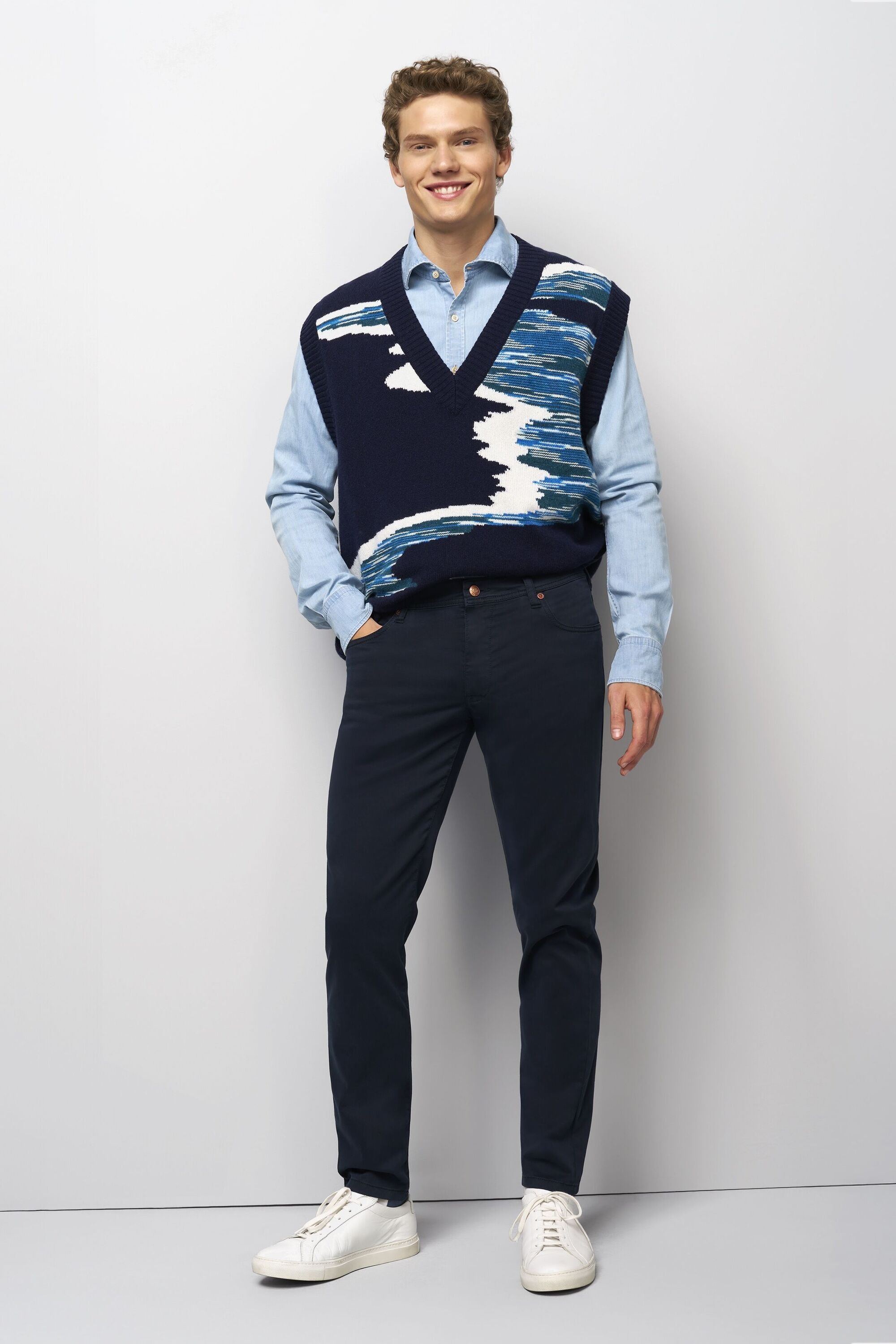 MEYER Chinos "M5 Five Pocket" günstig online kaufen