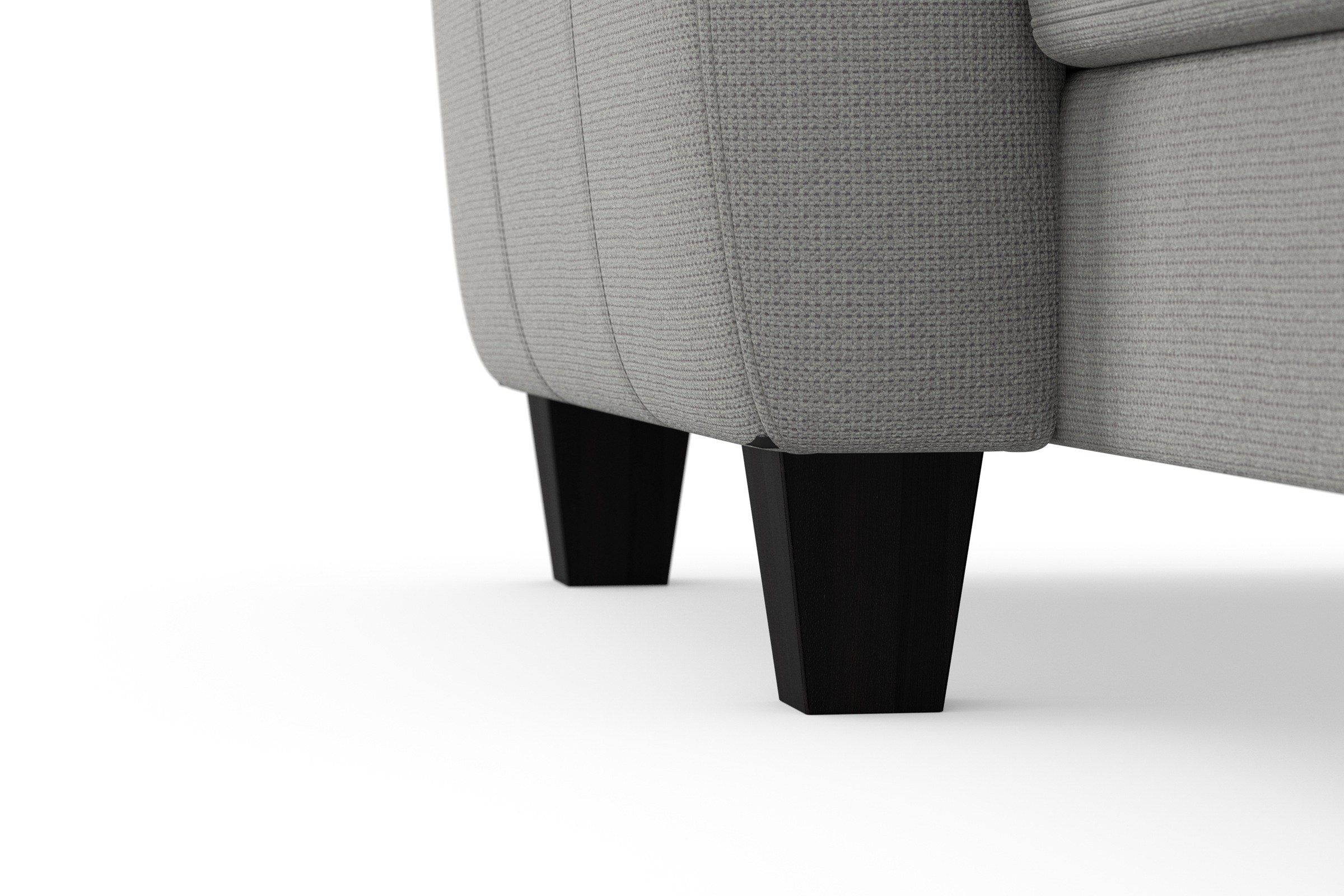 sit&more Ecksofa »Belluci L-Form«, inklusive Federkern, wahlweise mit Bettfunktion und Bettkasten
