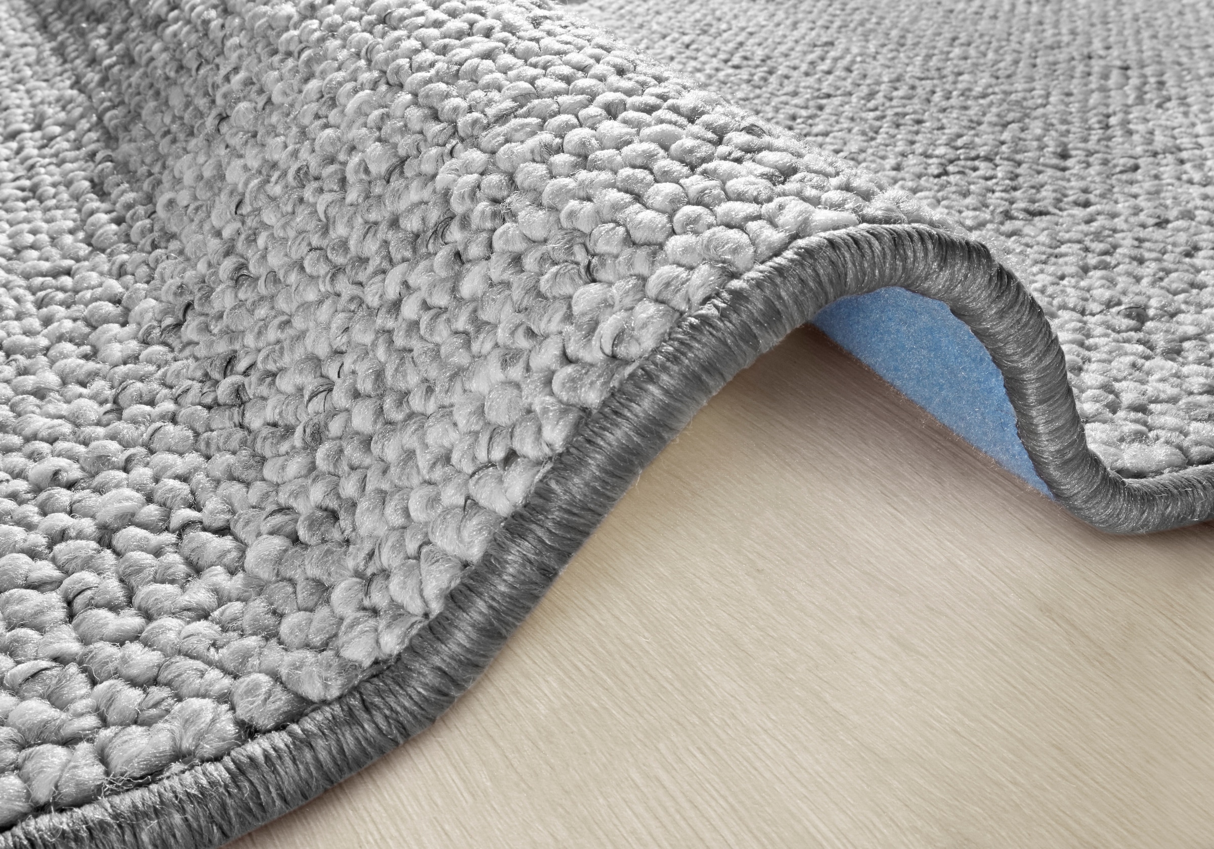 HANSE Home Teppich »Wolly 2«, rechteckig, 12 mm Höhe, Flachgewebe, Läufer, Skandi, Woll-Optik, Esszimmer, Wohnzimmer, Flur