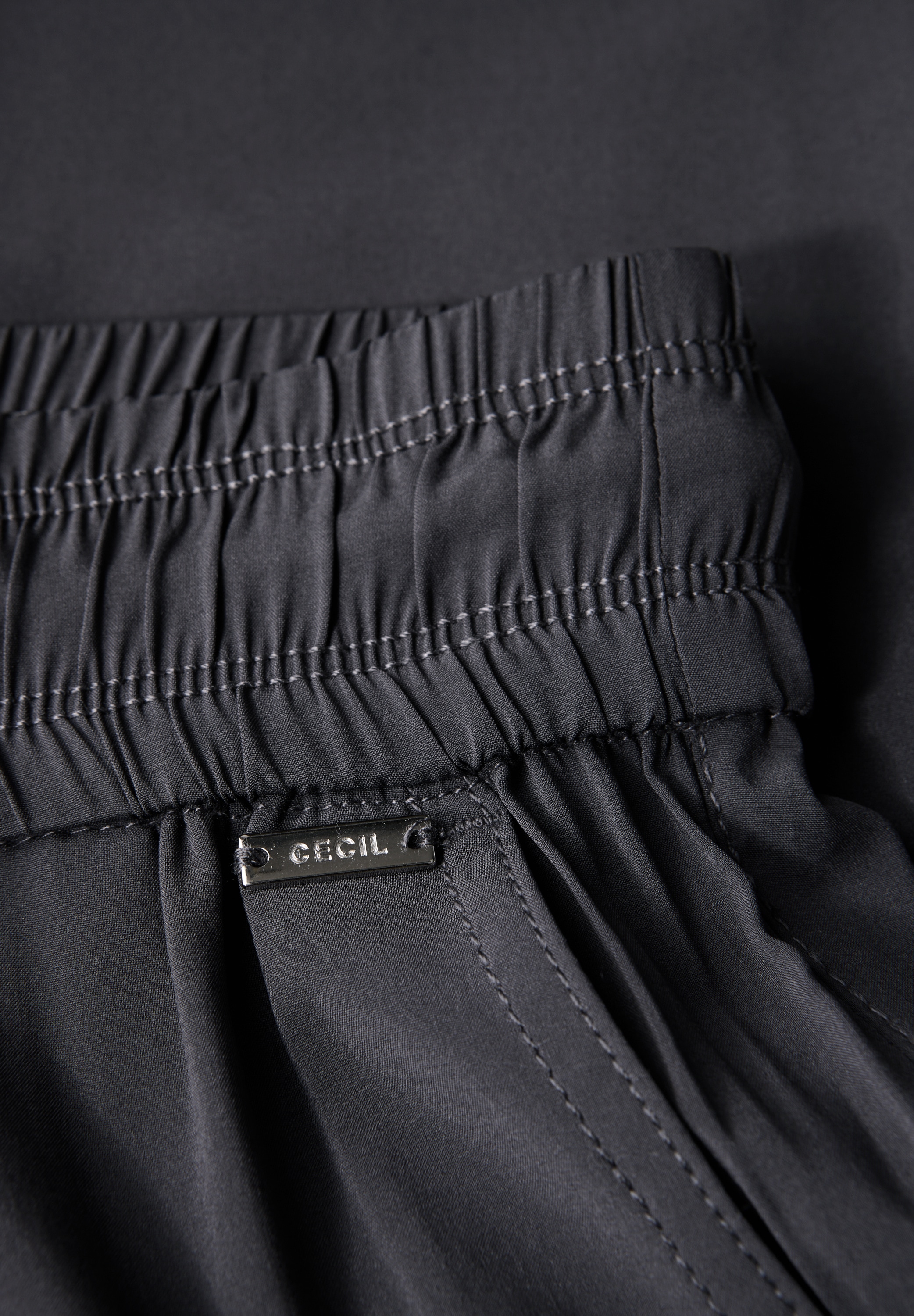 Cecil Stoffhose »Style Tracey Light«, mit elastischem Bund und Tunnelzug