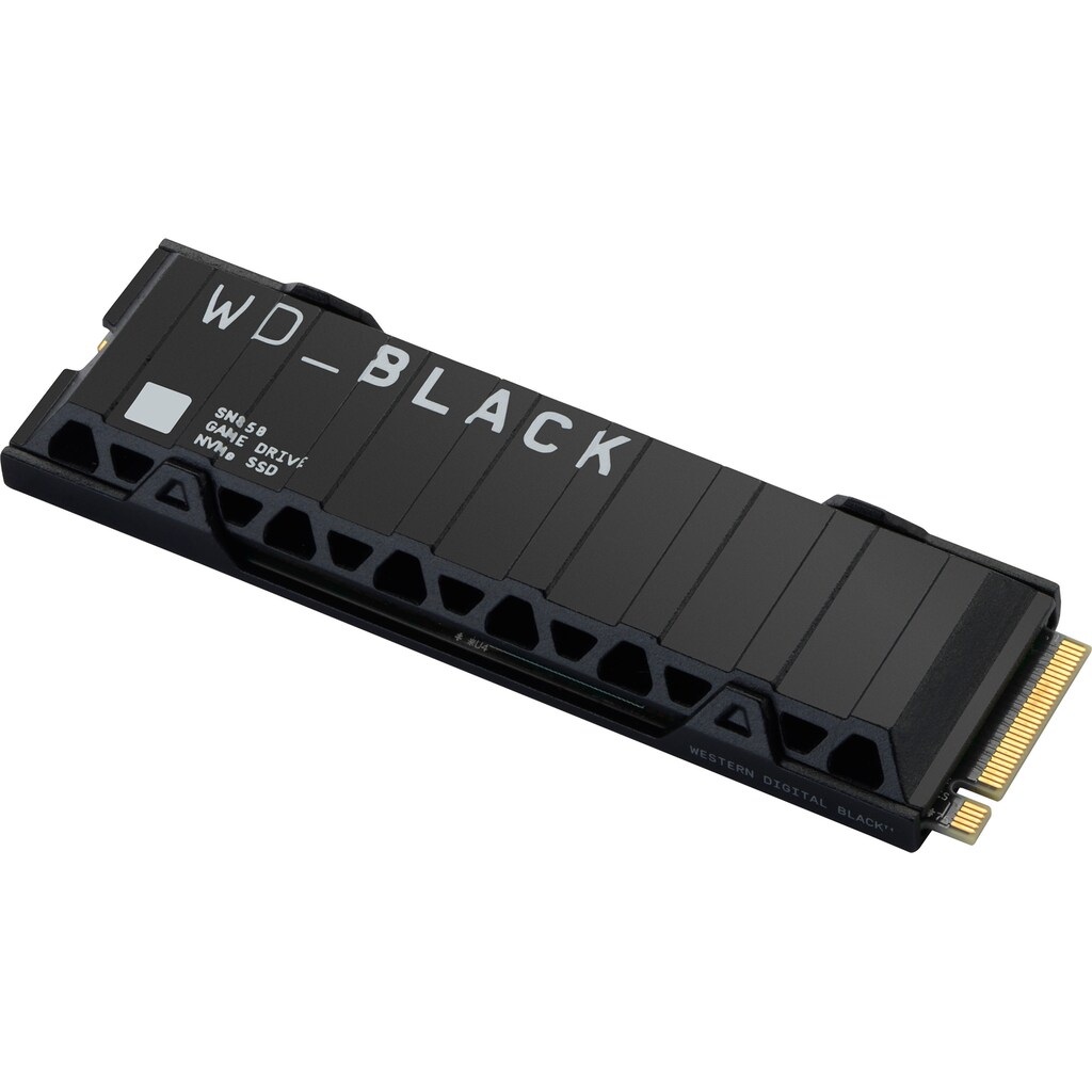 WD_Black interne SSD »SN850 Heatsink 500GB NVMe™«, Anschluss M.2 PCIe 4.0