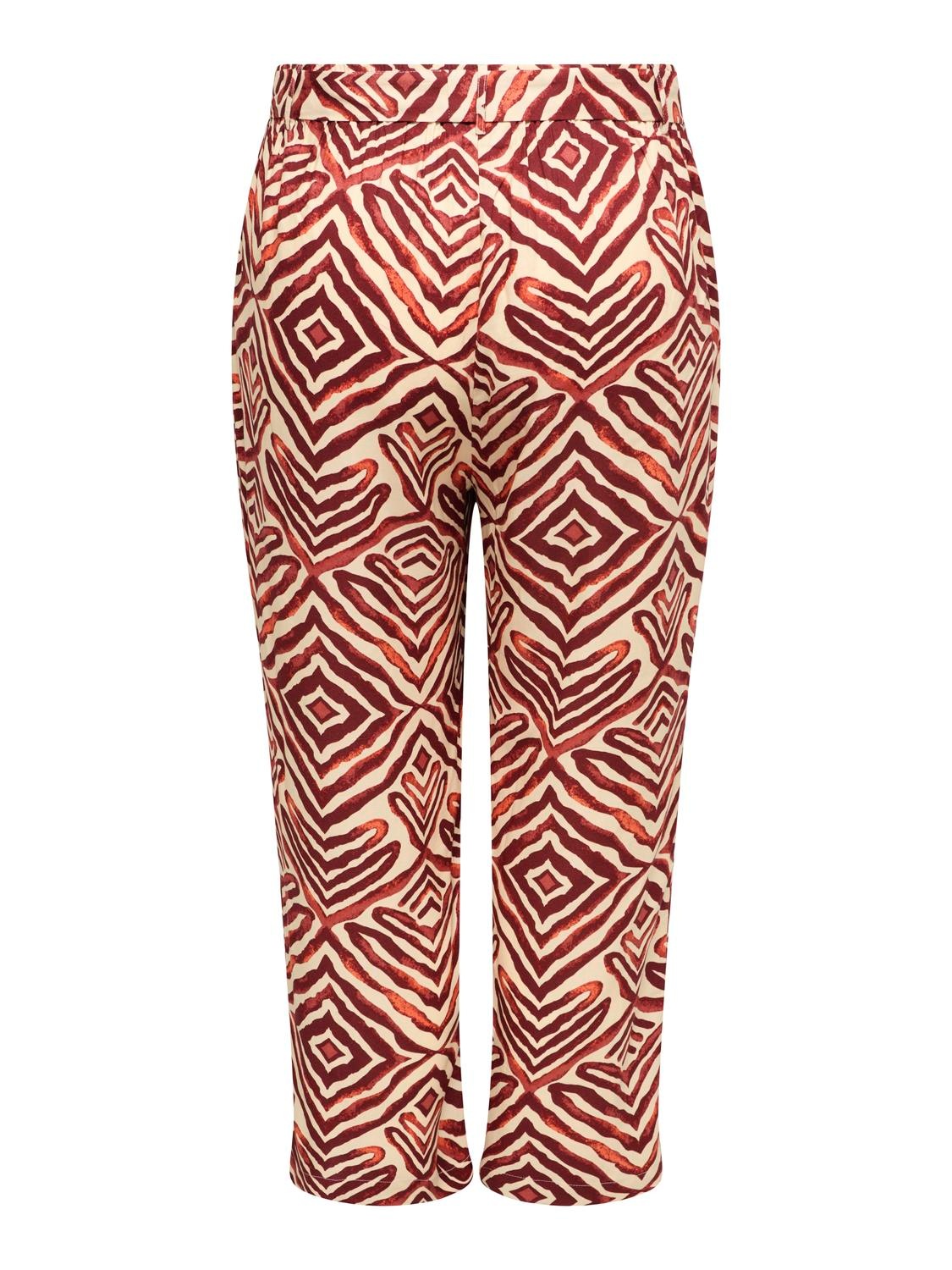 ONLY CARMAKOMA Culotte "CARSHILLA CULOTTE PANT AOP BS" günstig online kaufen