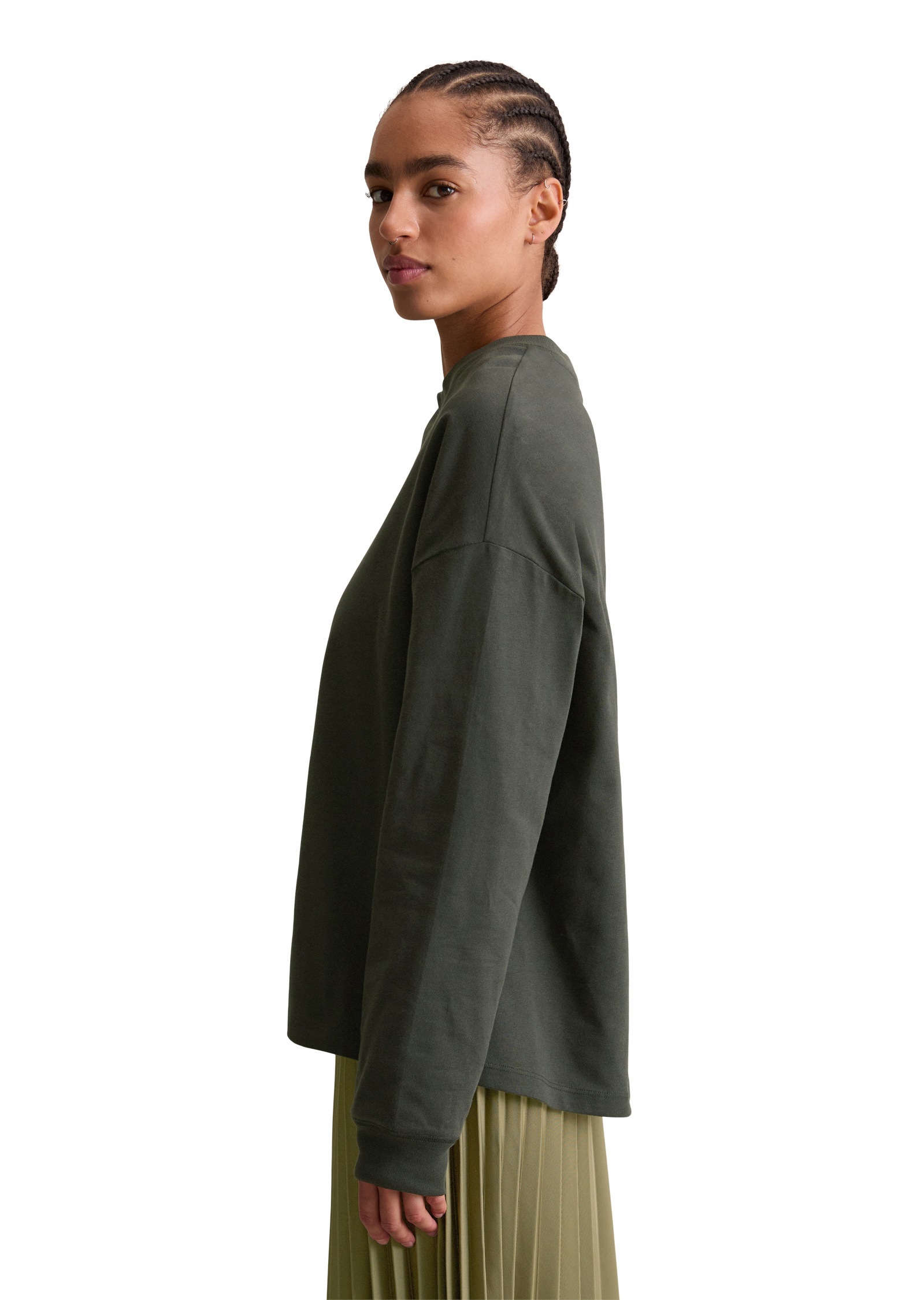 Marc OPolo DENIM Langarmshirt "aus Organic Cotton" günstig online kaufen