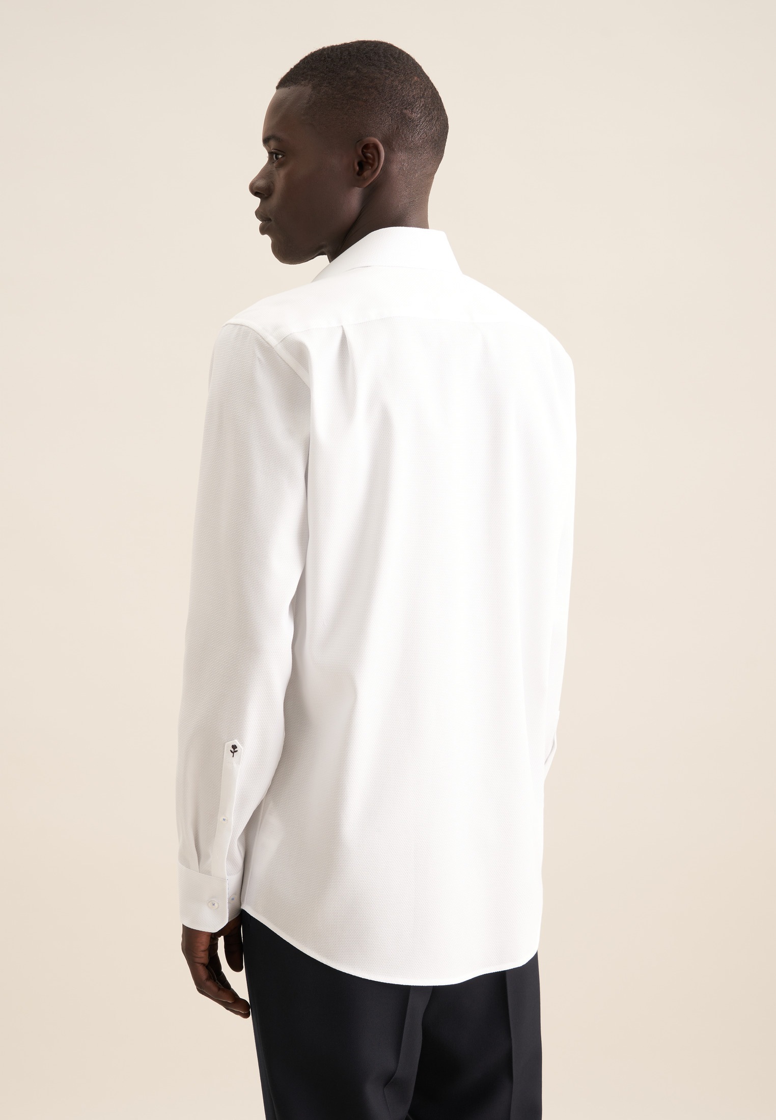 seidensticker Businesshemd "Regular" Regular 1/1 Kentkragen Kleinmuster günstig online kaufen