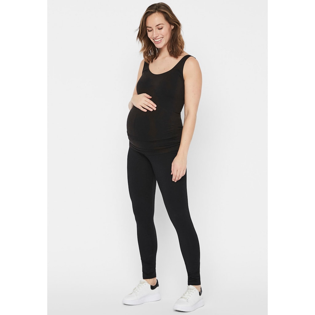 Mamalicious Umstandsleggings »MLLEA«, (2 tlg.), in körpernahem Fit