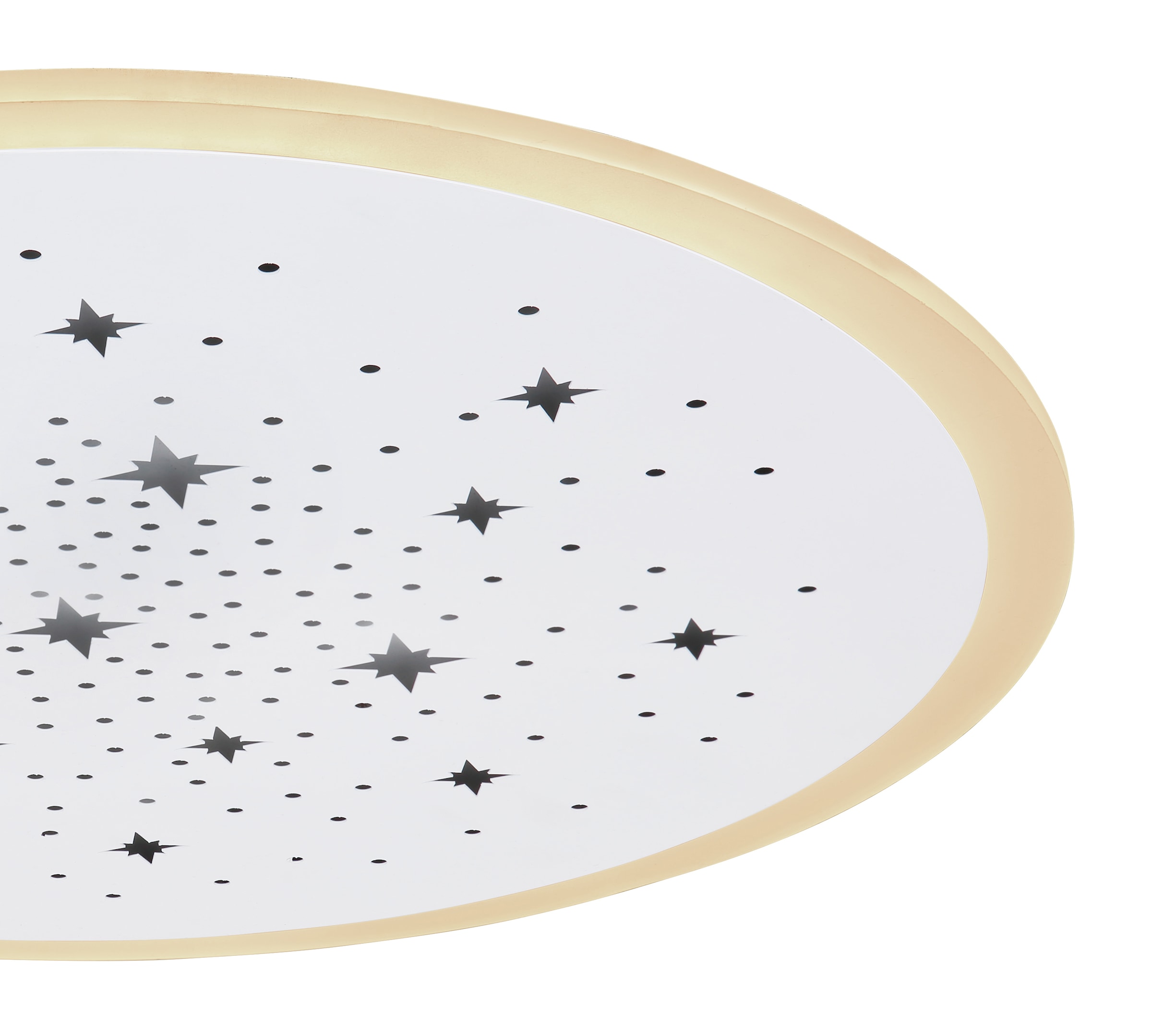 GLOBO LIGHTING LED Deckenleuchte »MURPHY«, Leuchtmittel LED-Modul | LED fest integriert, Deckenlampe/rund/Wohnzimmer/Schlafzimmer/elegant