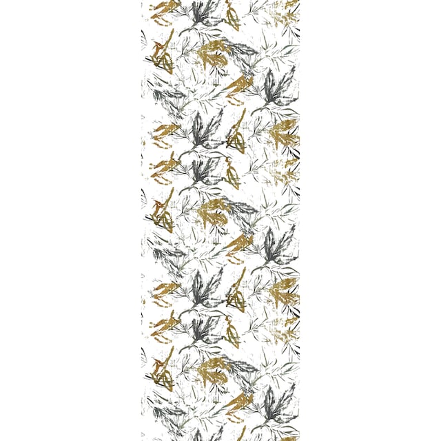 queence Vinyltapete »Blätter III«, natürlich, Selbstklebende Tapete  90x250cm mit herbstlichem Motiv per Rechnung | BAUR