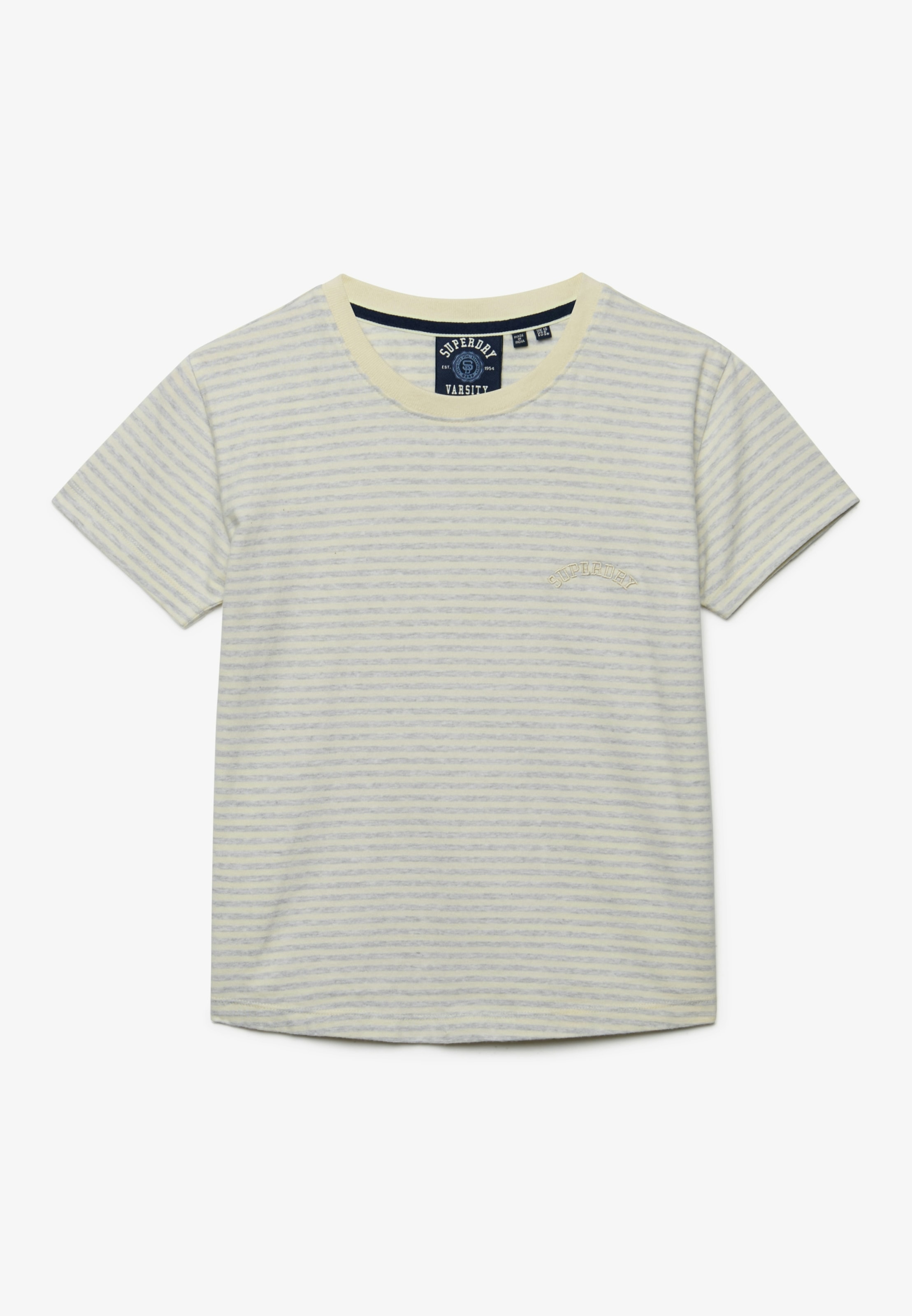 Superdry T-Shirt »ESSENTIAL LOGO STR FITTED TEE« angenehmes Tragegefühl durch besonders weiche Haptik