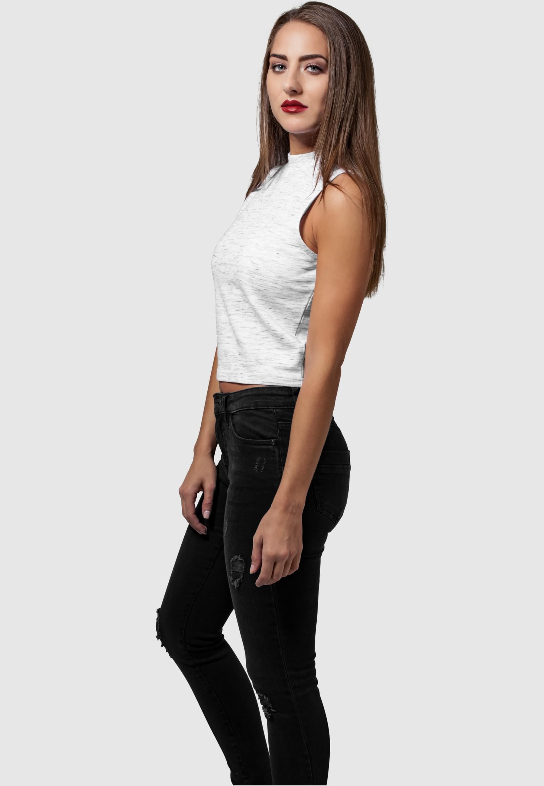 URBAN CLASSICS Muskelshirt »Urban Classics Damen Ladies Space Dye Top«, (1 tlg.)