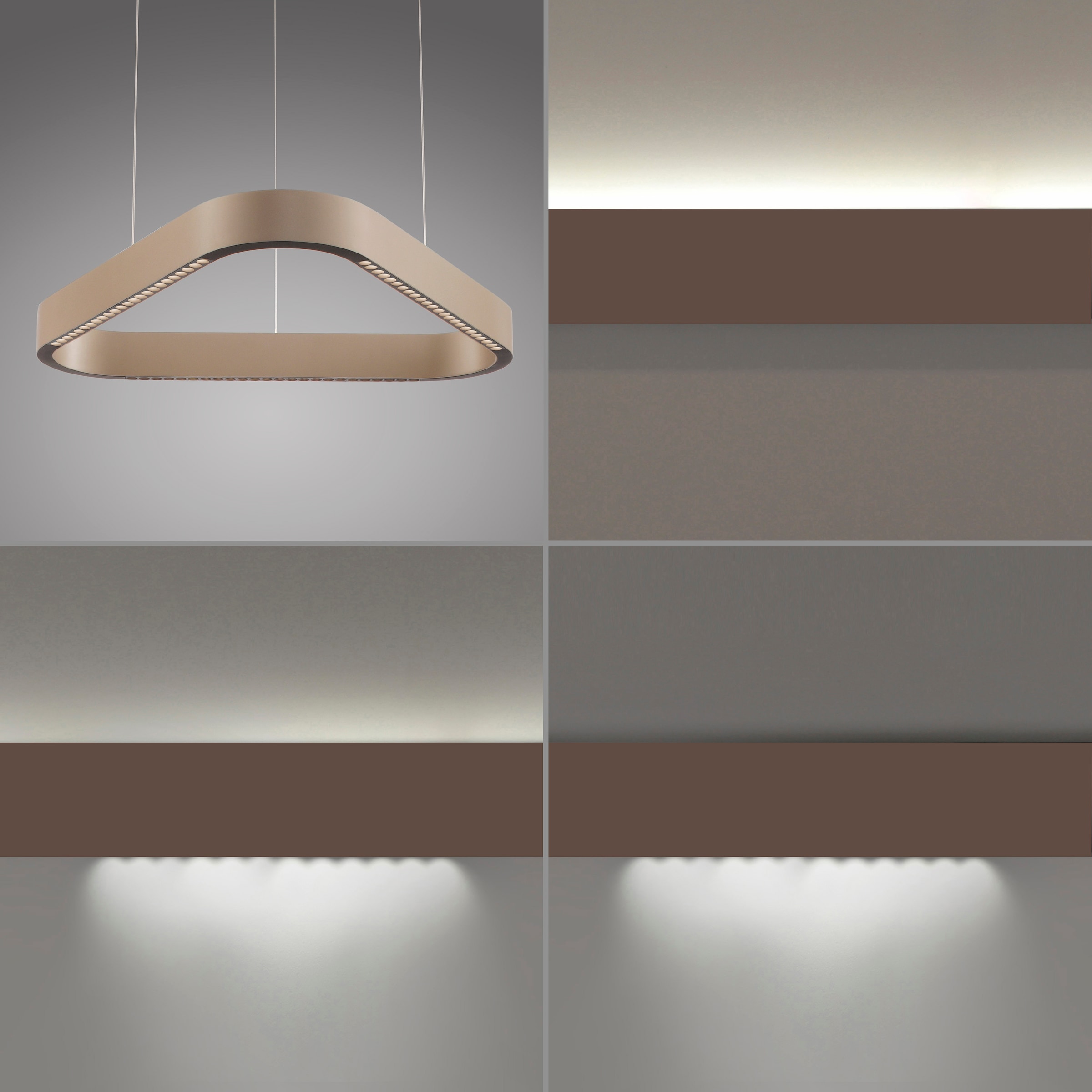 Neuhaus Q DESIGN CONTROL LIGHTS LED Pendelleuchte »Q-STRETTO« LED-Board 1 Stk. warmweiß - kaltweiß