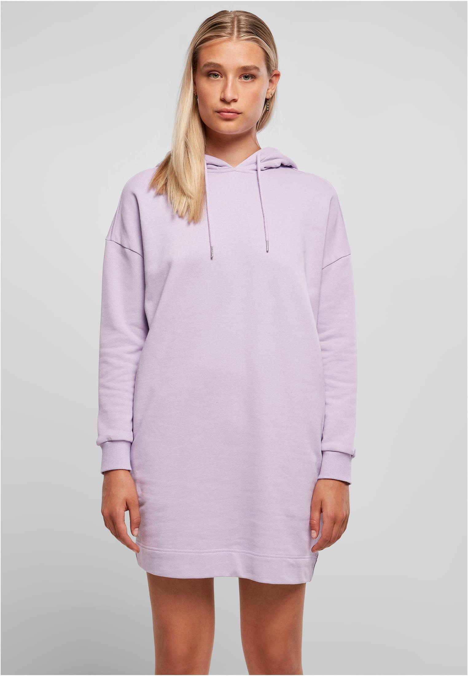 URBAN CLASSICS Shirtkleid »Urban Classics Damen Ladies Organic Oversized Terry Hoody Dress«, (1 tlg.)