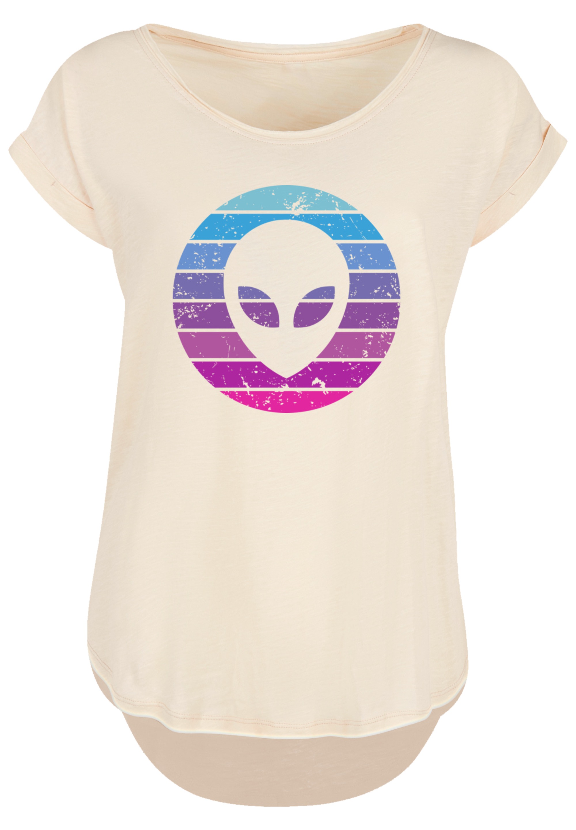 F4NT4STIC T-Shirt »Alien Kopf«, Premium Qualität
