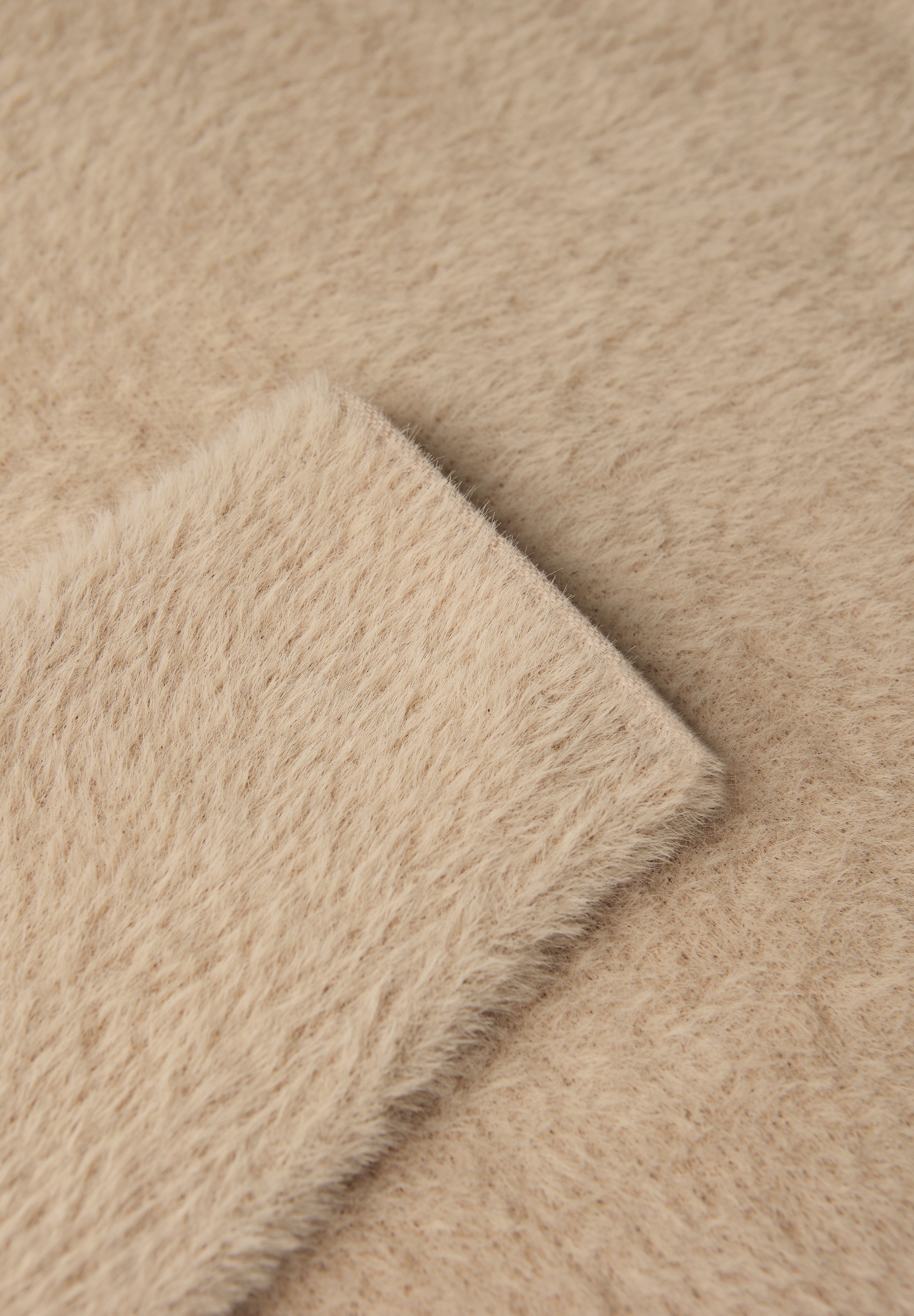 STREET ONE Stehkragenpullover aus softem Materialmix