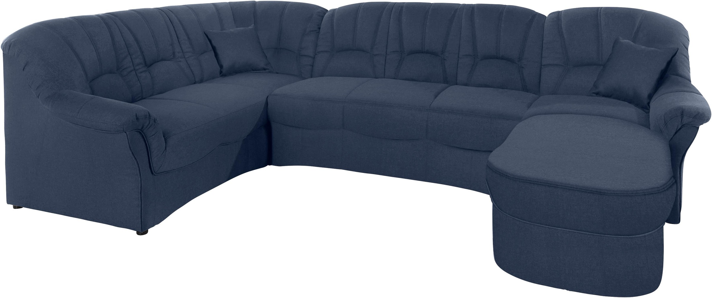 DOMO collection Wohnlandschaft »Bahia mit viel Platz, zeitloses Design, U-Form«, wahlweise mit Bettfunktion
