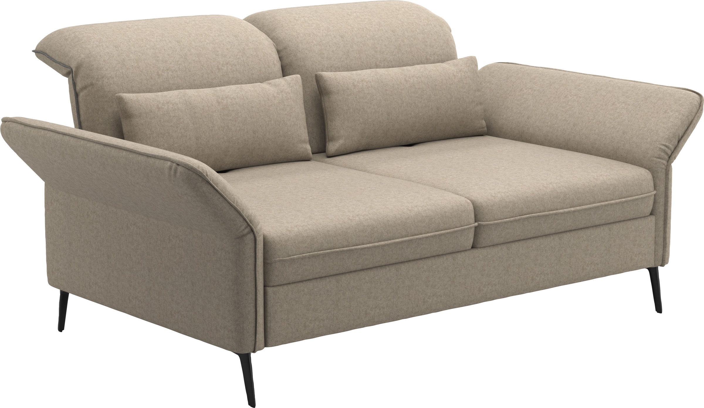 Sit & More Emely 3-Sitzer Sofa in Taupe 5