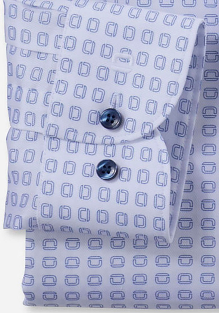 OLYMP Businesshemd »Level 5« allover mit Markenlogo bedruckt