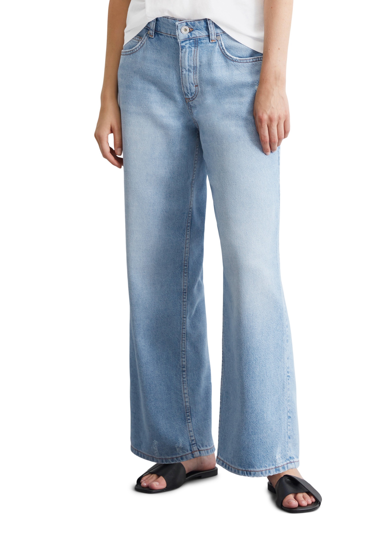 Marc OPolo Weite Jeans "im Culotte-Stil"