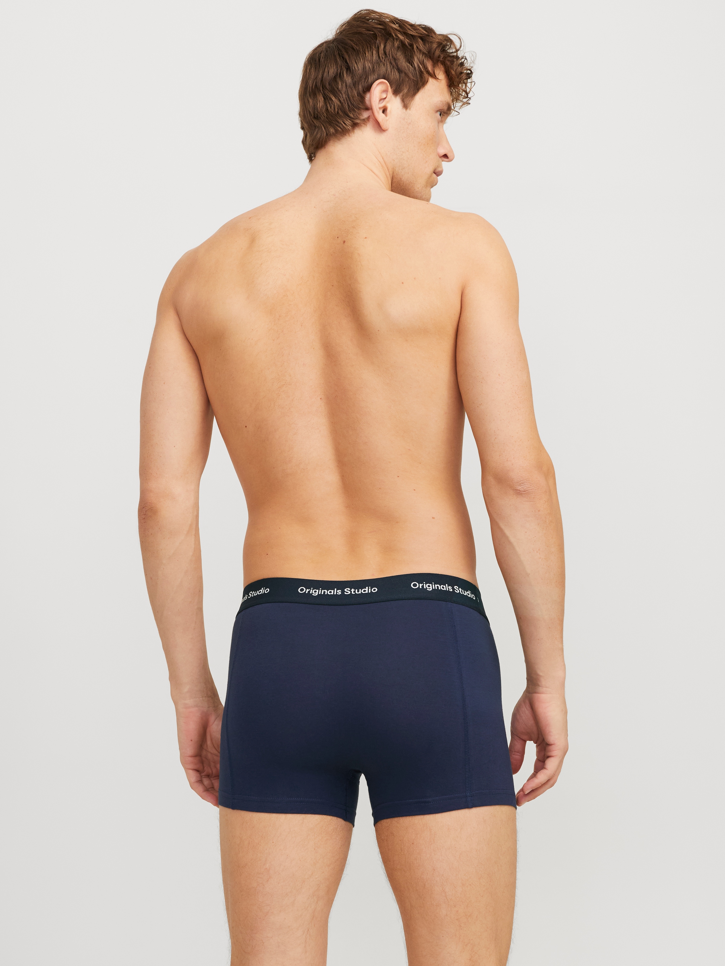 Jack & Jones Trunk »JACVESTERBRO SOLID TRUNKS 3 PACK NOOS«, (Packung, 3 St.)