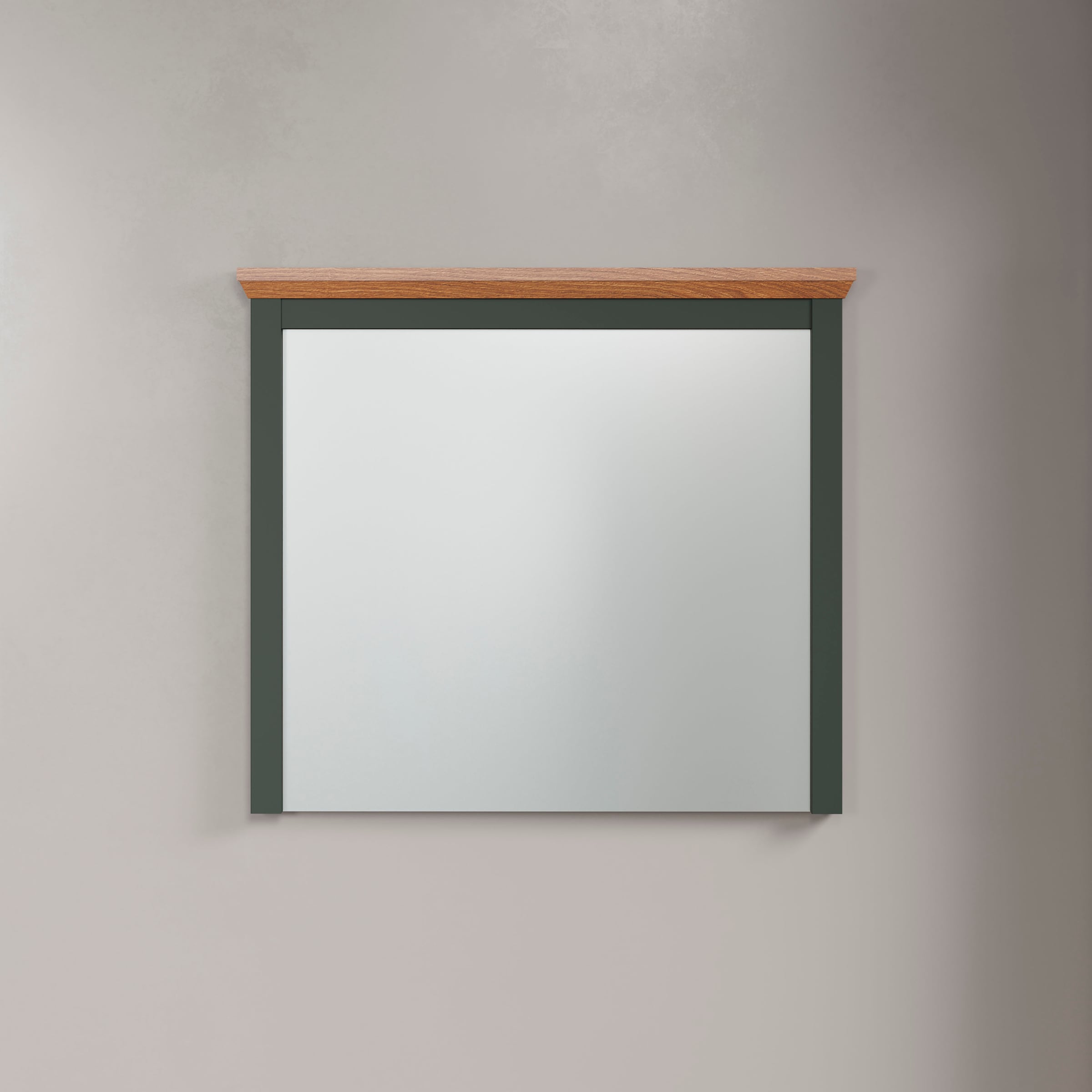Home affaire Garderobenspiegel "Vienna" Wandspiegel in matter Optik mit Rahmen - (B/T/H) 77/6/68 cm