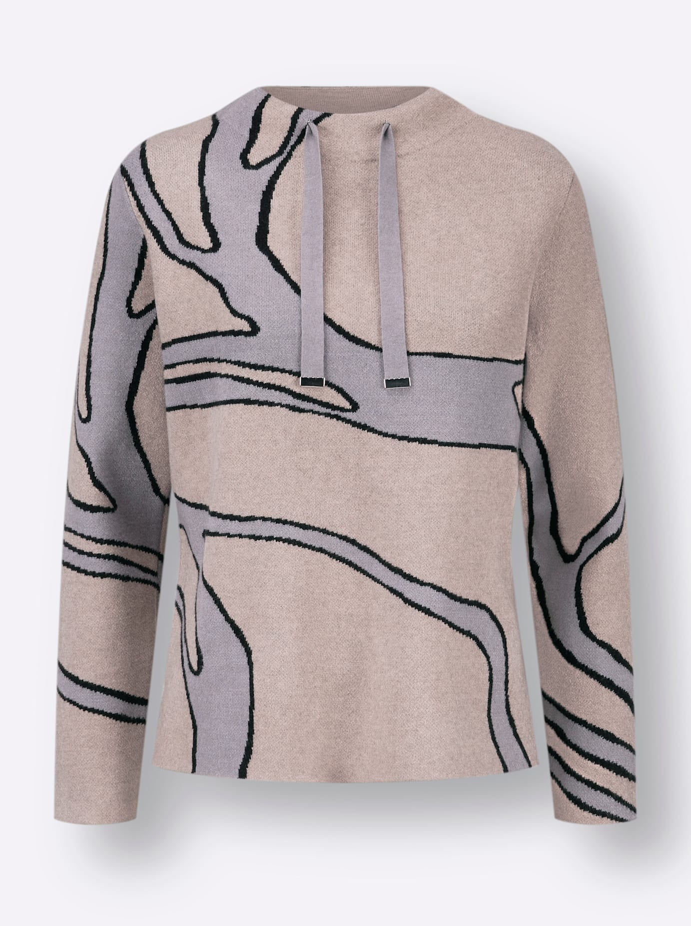 creation L Strickpullover »Jacquard-Pullover«