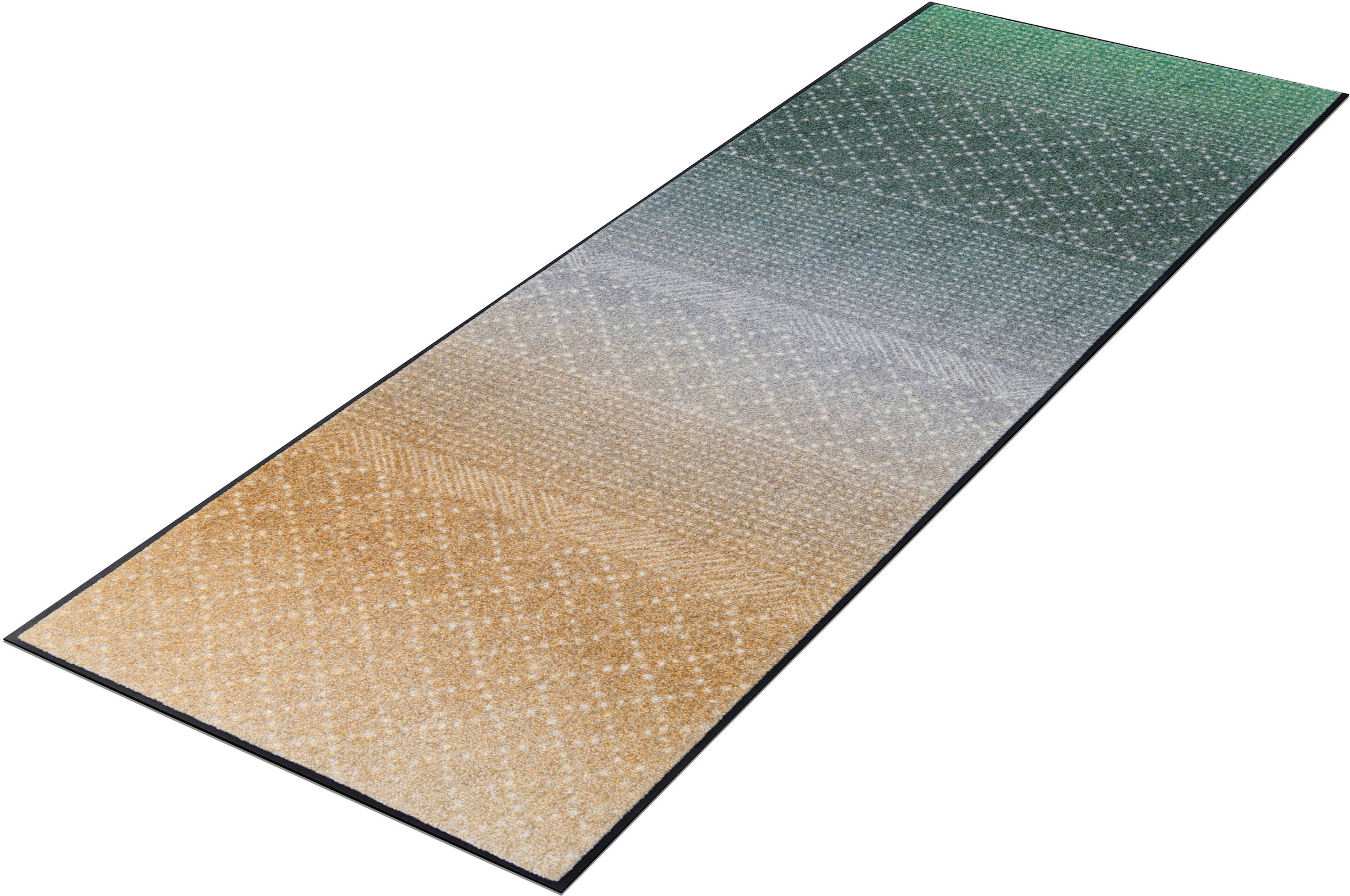 wash+dry by Kleen-Tex Läufer »Green Desert«, rechteckig, 7 mm Höhe