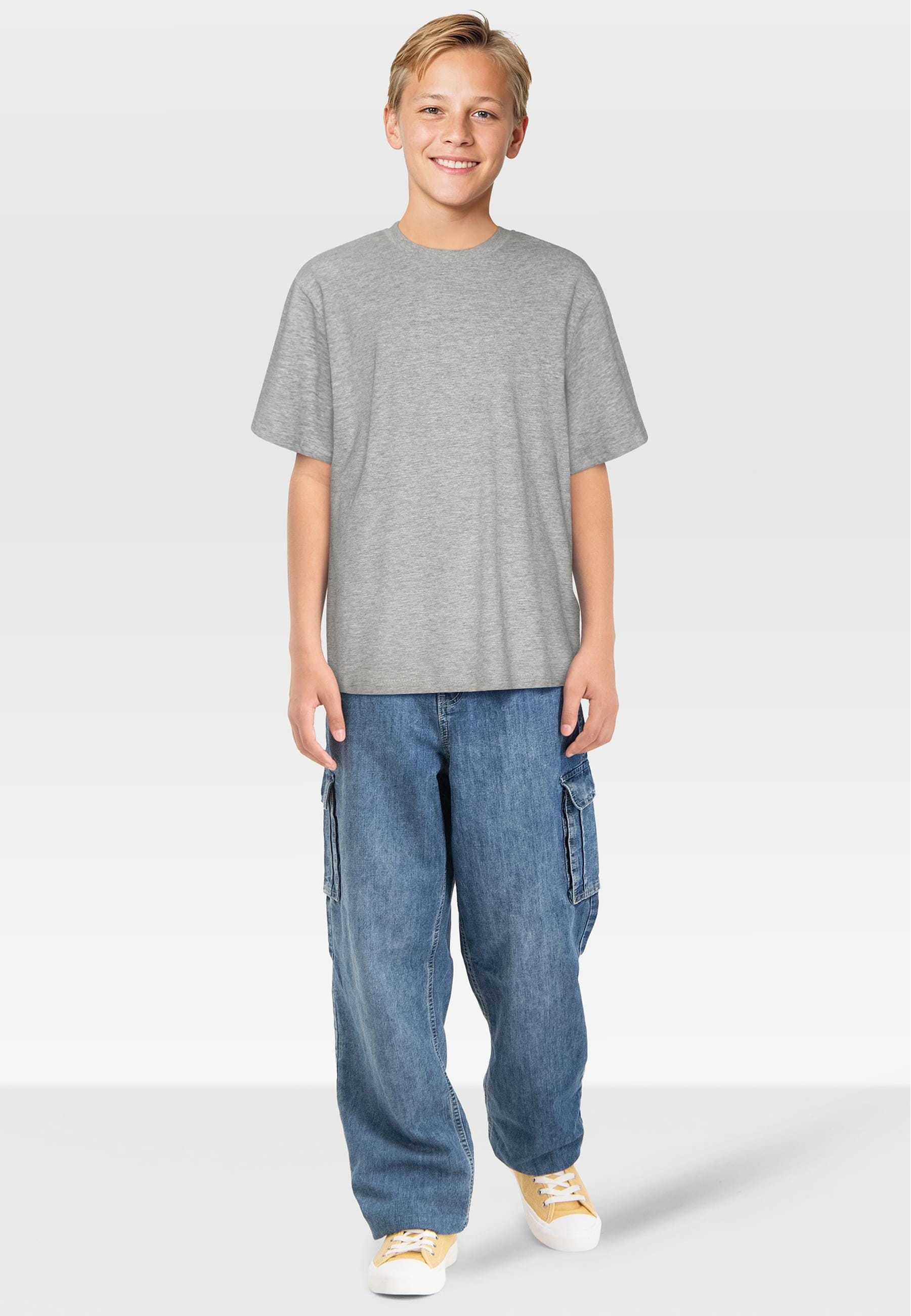 URBAN CLASSICS T-Shirt »Urban Classics Herren Boys Tall Tee«, (1 tlg.)