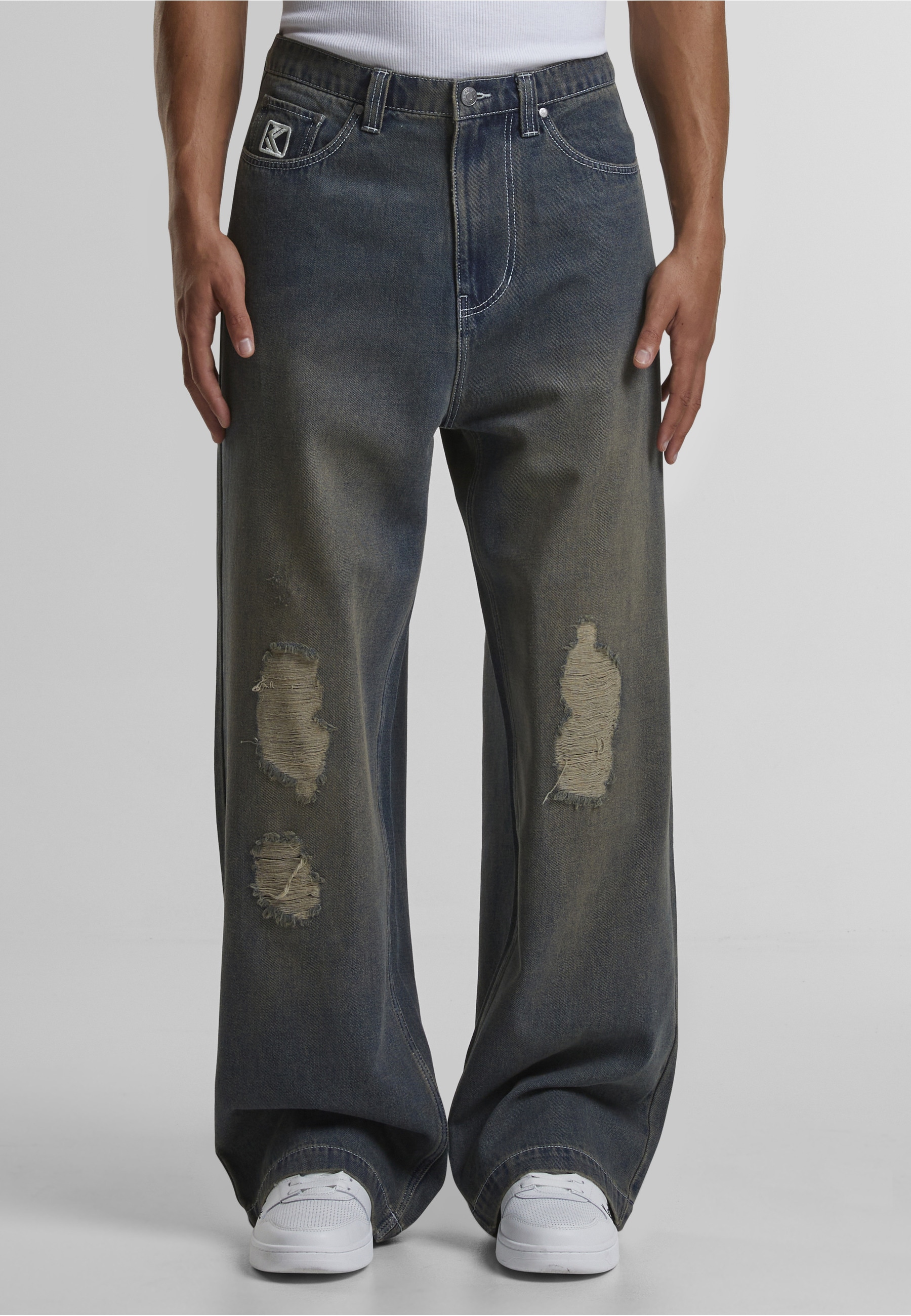 Karl Kani Bequeme Jeans »Karl Kani OG Distress Relaxed Baggy«