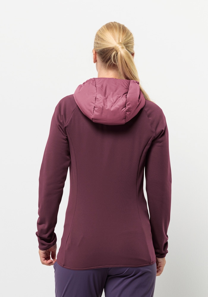 Jack Wolfskin Hybridjacke »ROUTEBURN PRO HYBRID W«, mit Kapuze