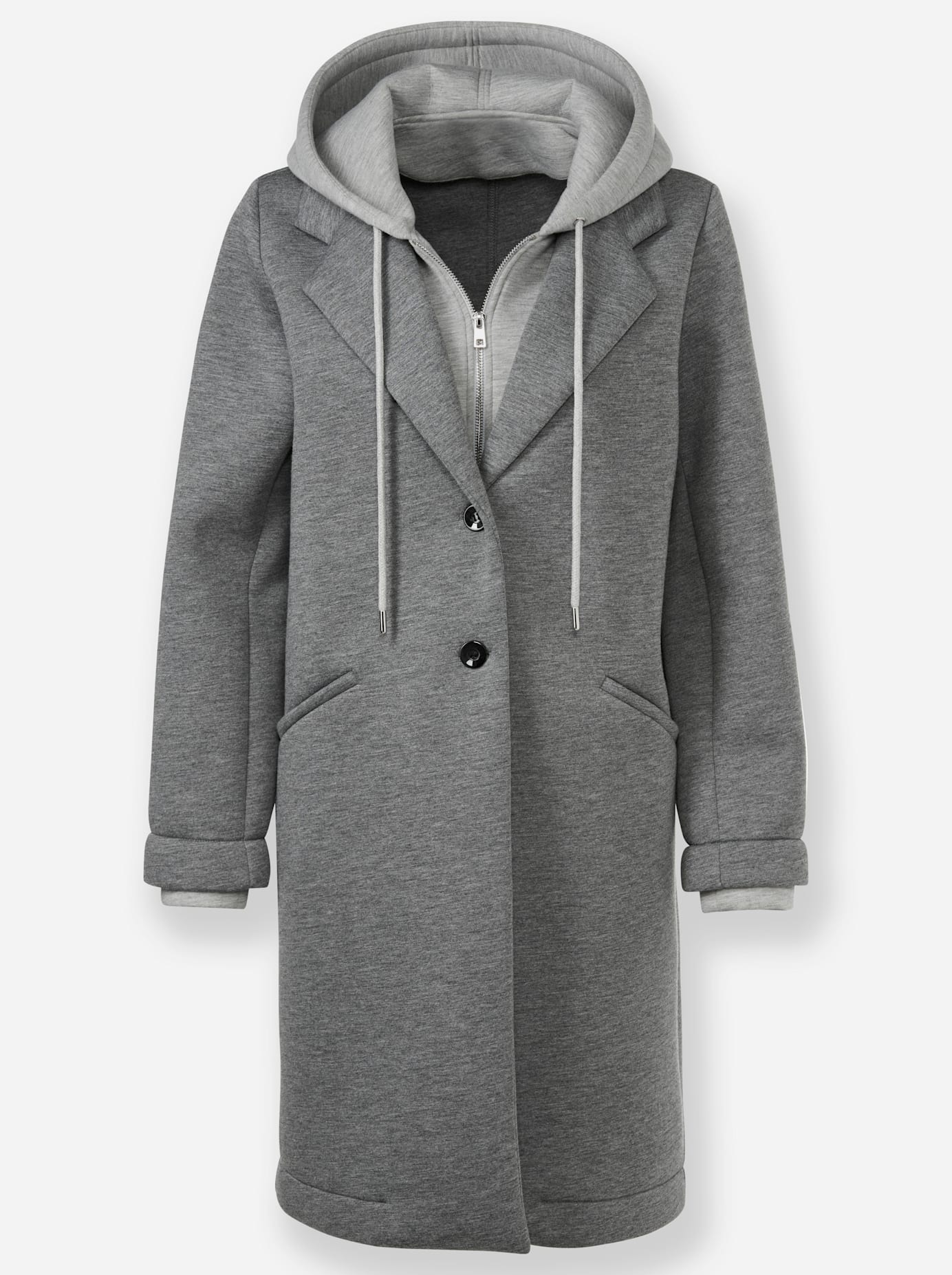 HEINE Short Coat Women's Grey 40 3