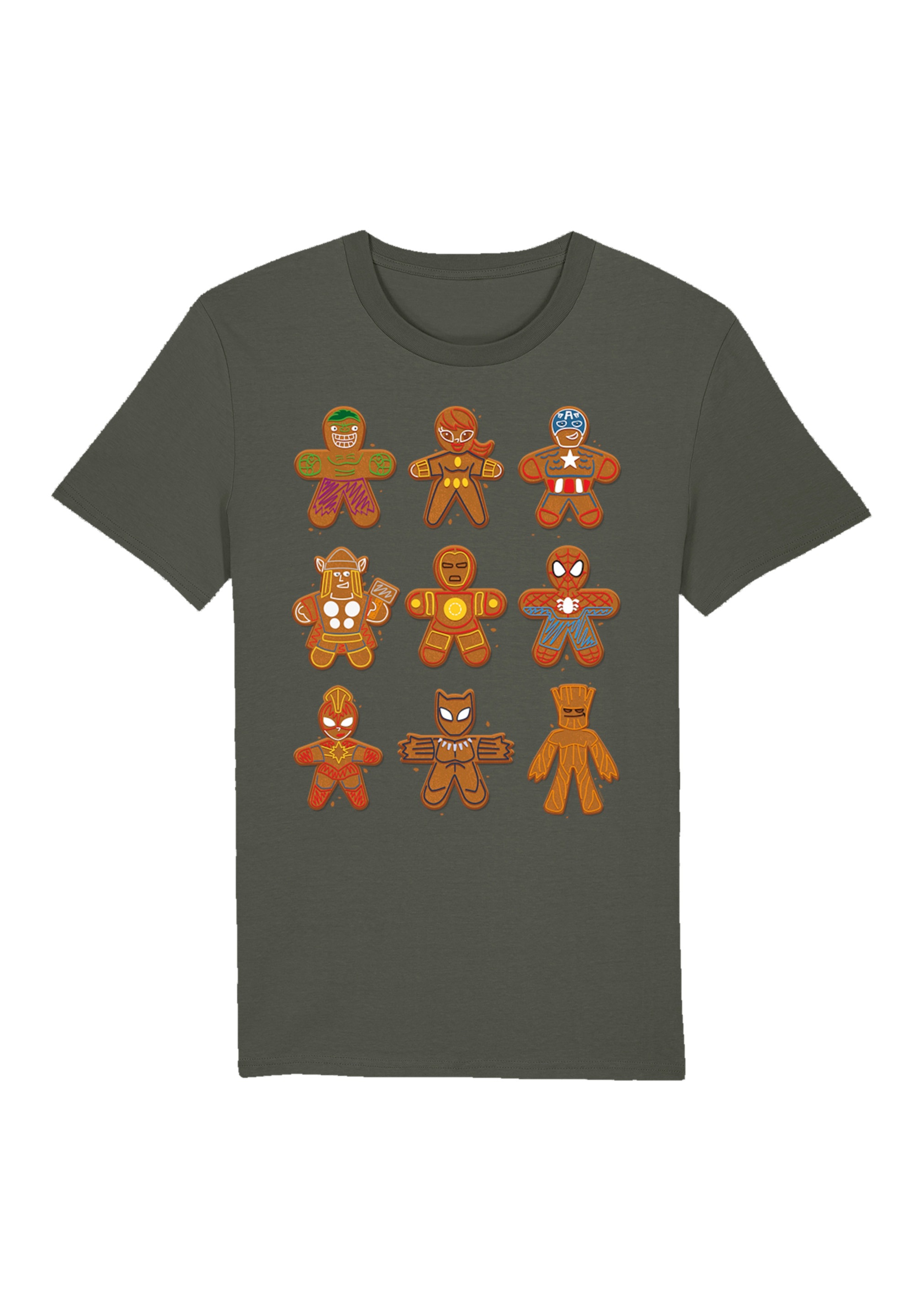 F4NT4STIC T-Shirt "Marvel Universe Christmas Gingerbread Avengers", Premium günstig online kaufen