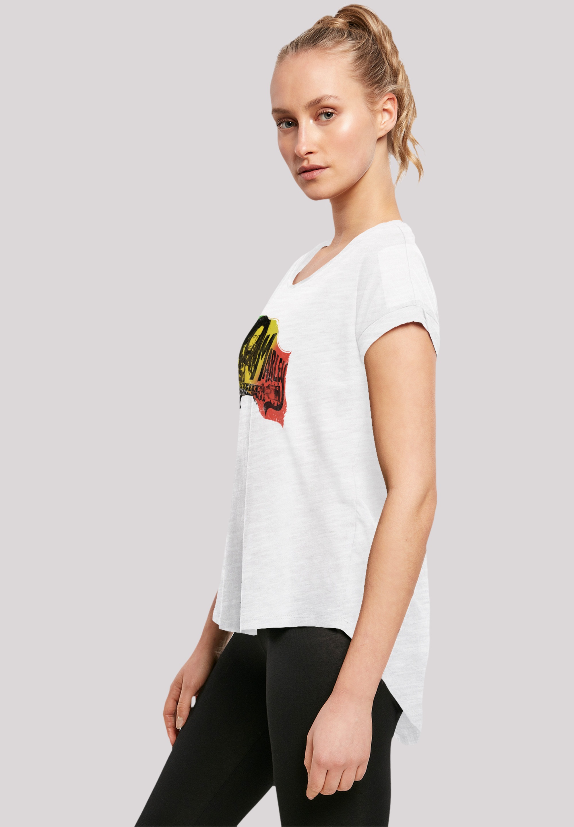 F4NT4STIC T-Shirt »Bob Marley Chords Reggae Music by Rock Off«, Premium Qualität, Musik