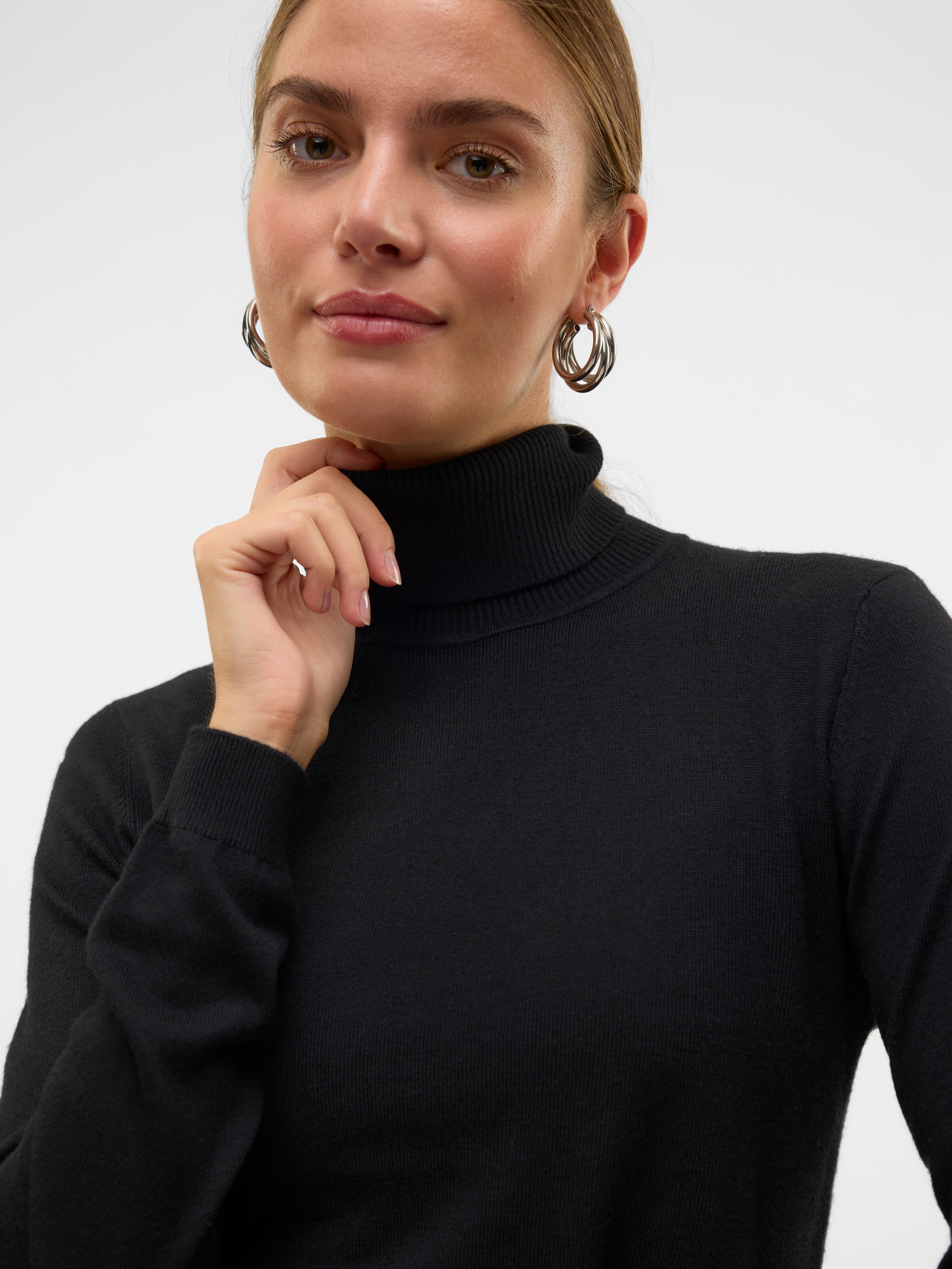 Vero Moda Strickpullover »VMIRIS LS ROLLNECK PULLOVER GA NOOS«