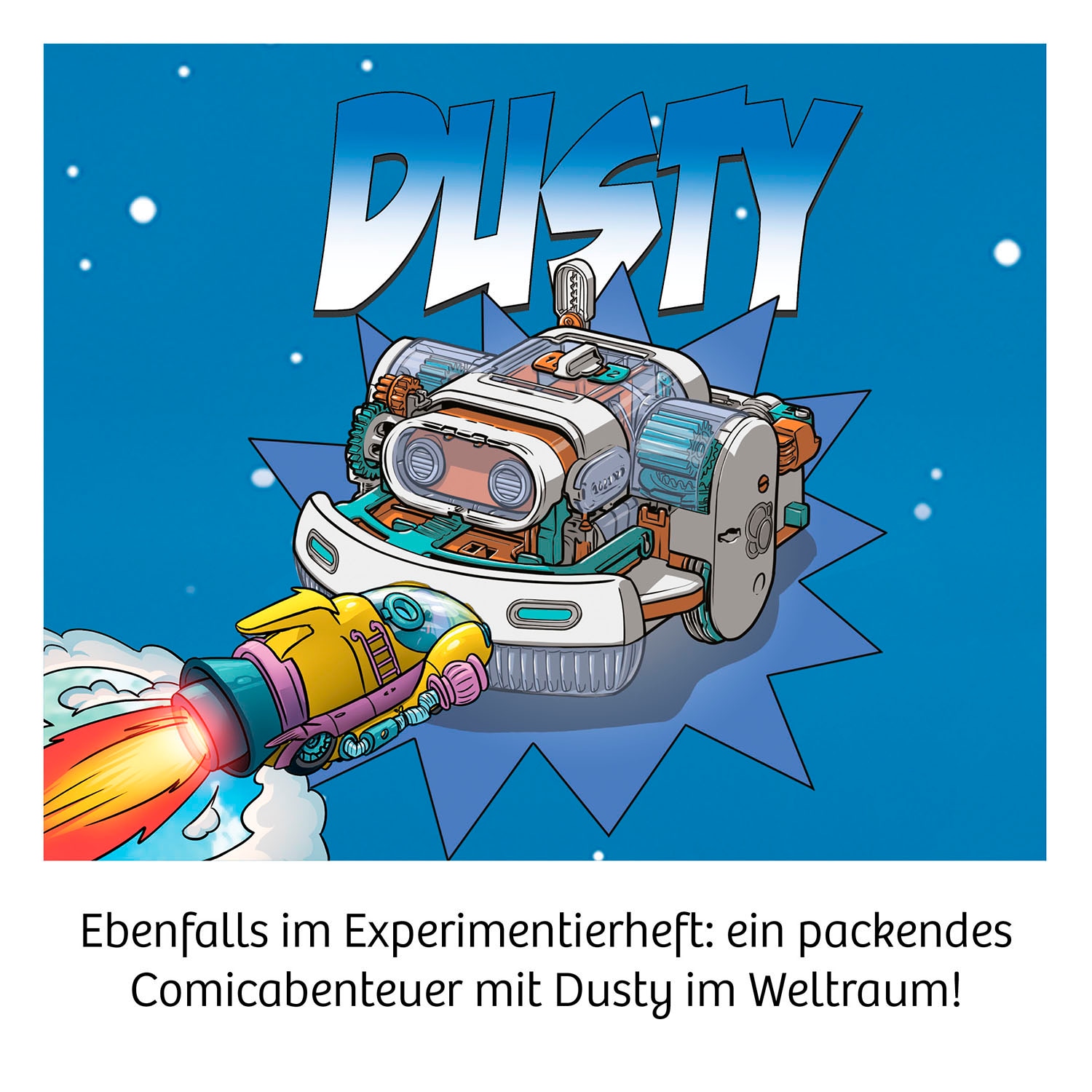 Kosmos Modellbausatz »Dusty - Dein saugstarker Robo-Helfer«