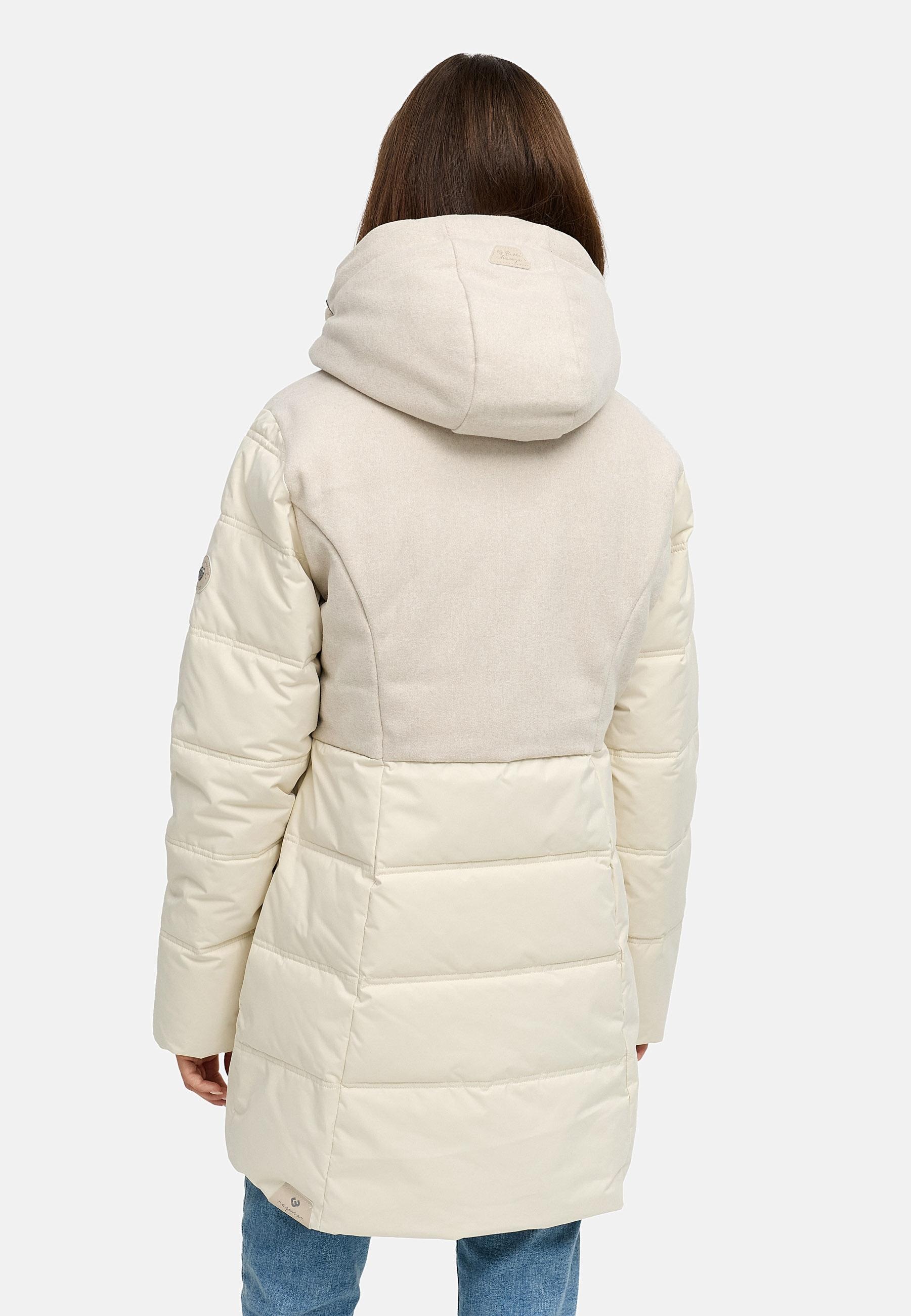 Ragwear Winterjacke »Ashani Block Intl.«, mit Kapuze, stylischer Winterparka mit gefütterter Kapuze