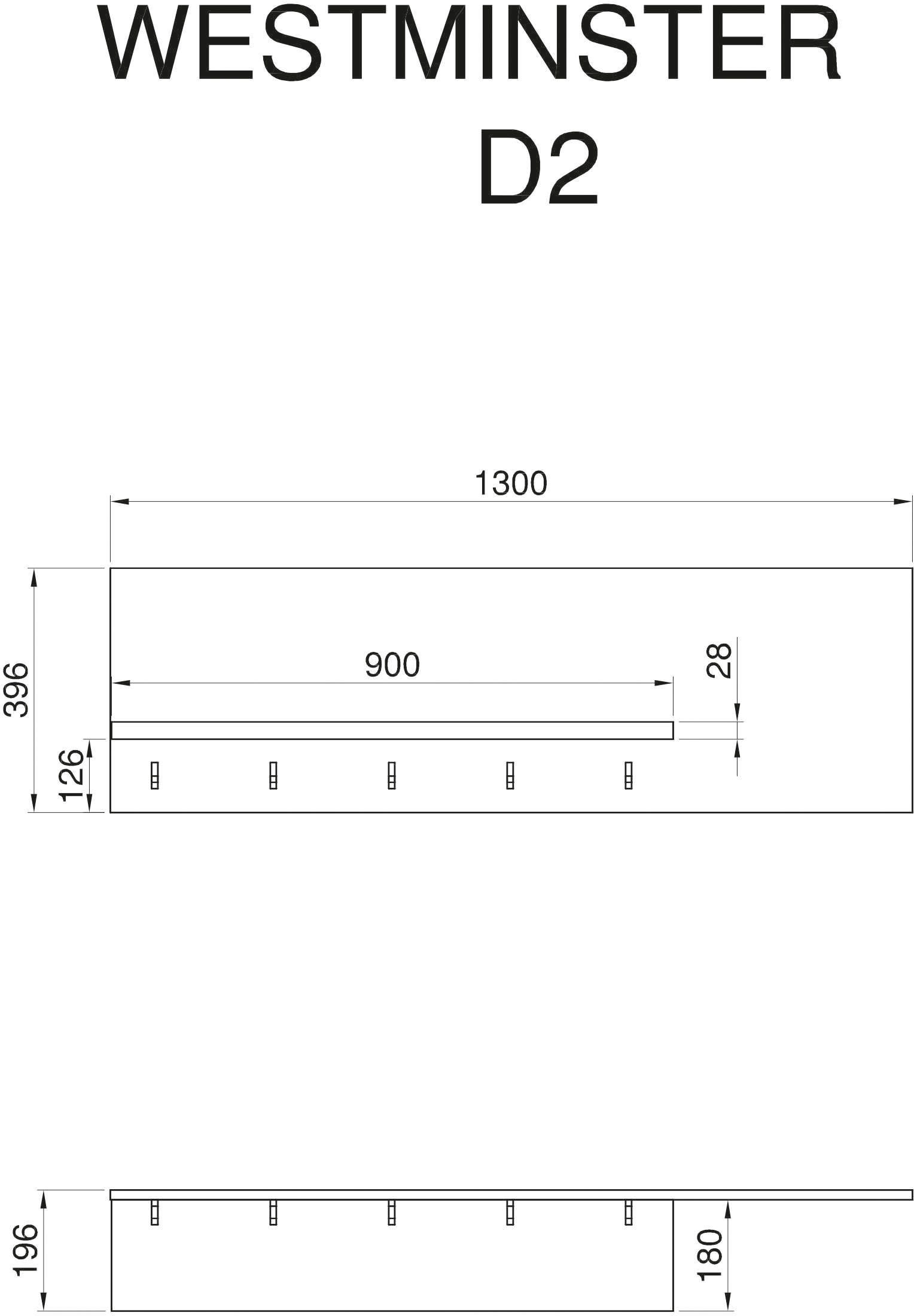 Kochstation Küche »KS-Westminster«, Breite 226 cm, ohne E-Geräte