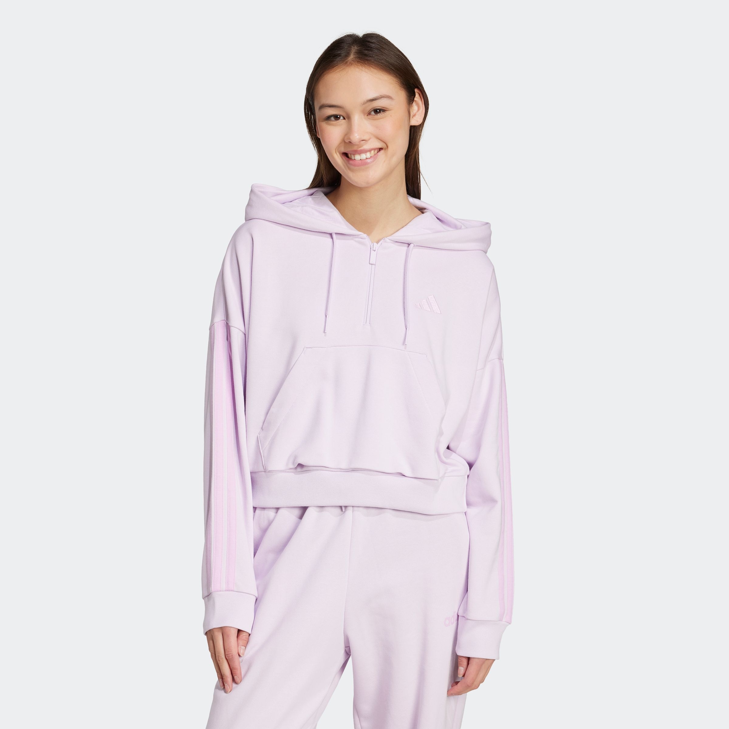 adidas Sportswear Kapuzensweatshirt »W 3S FT QZ HD«