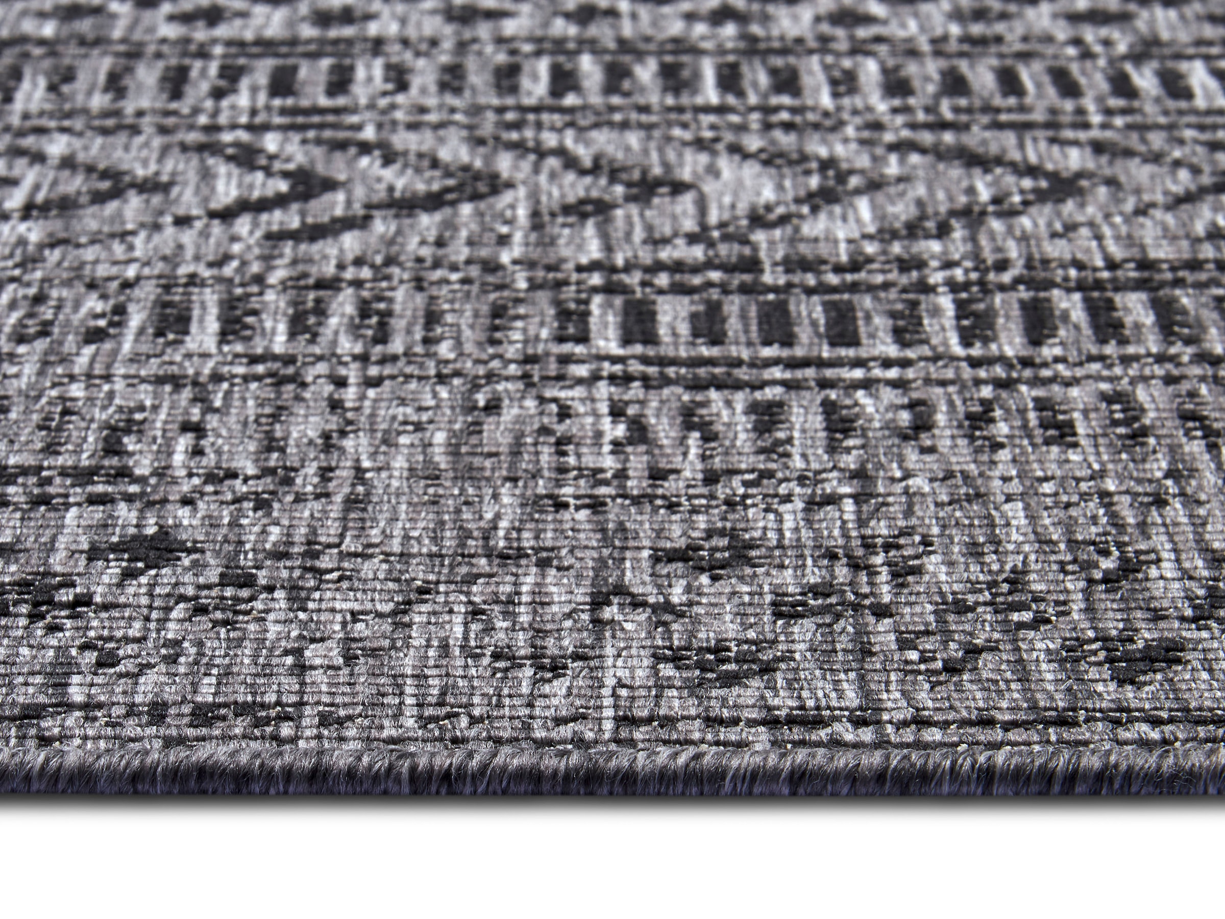 NORTHRUGS Teppich »BIRI Wendeteppich«, rechteckig, 5 mm Höhe, In-& Outdoor, Wetterfest, Balkon, Läufer, Wohnzimmer, Wasserfest, Boho