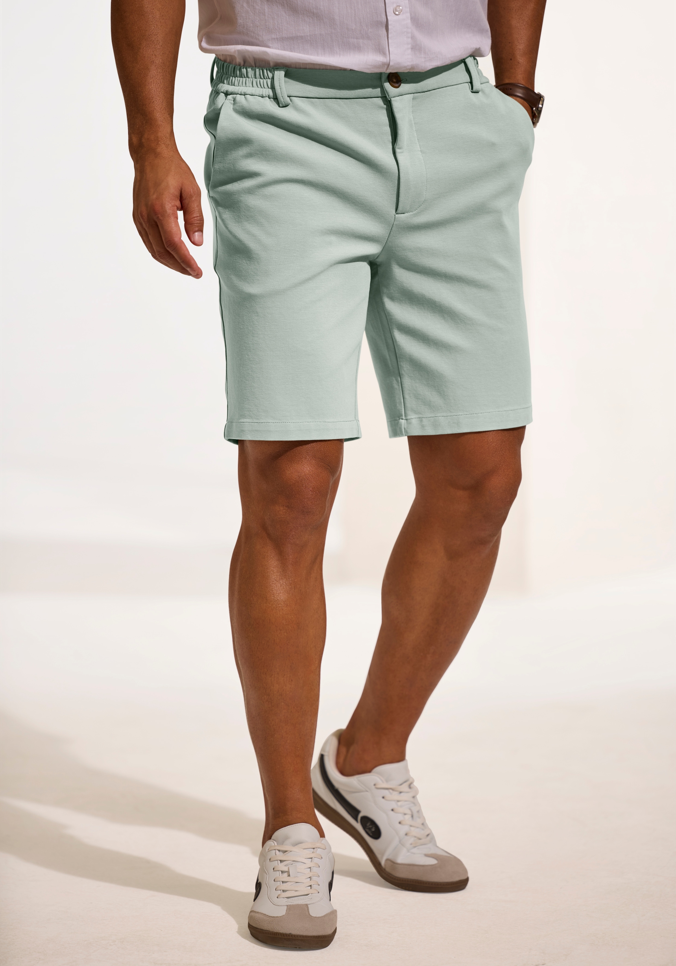 H.I.S Shorts ", Dehnbund-Hose mit seitlichem Gummizug, auch in großen Größen" Komfortbund - besonders bequem