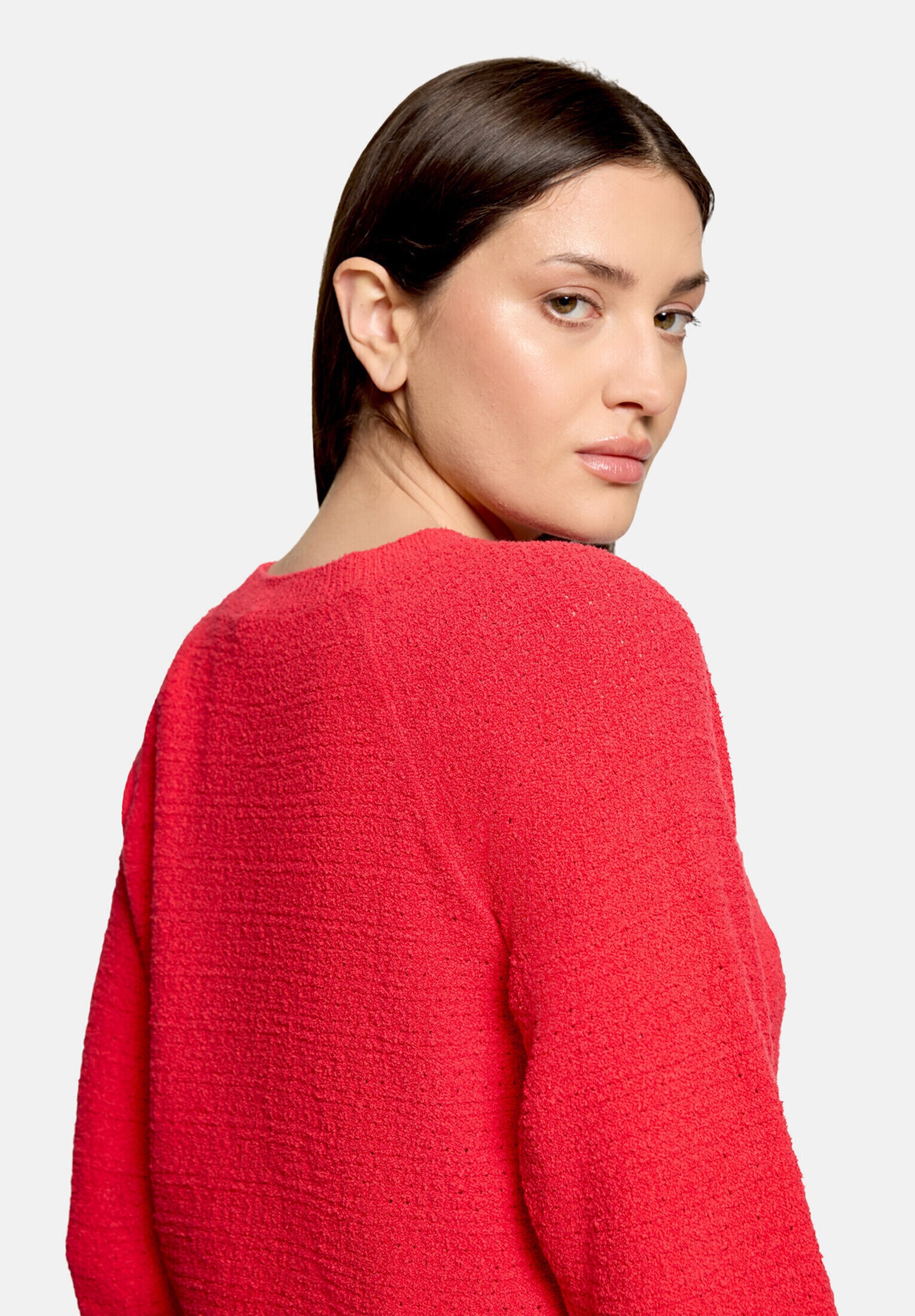 Cartoon Strickpullover »Damen mit Rundhalsausschnitt« 1 tlg.