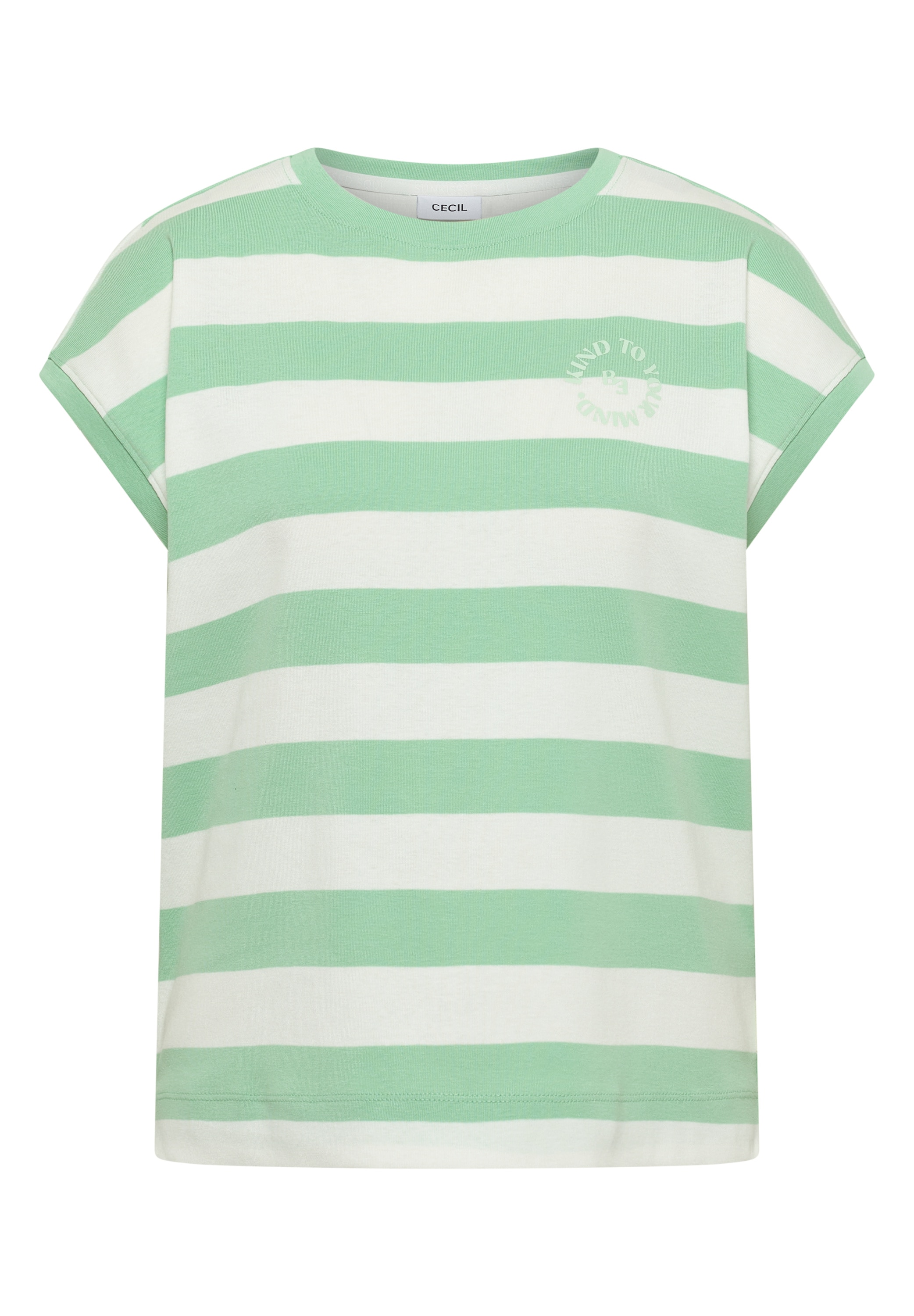 Cecil Print-Shirt aus reiner Baumwolle