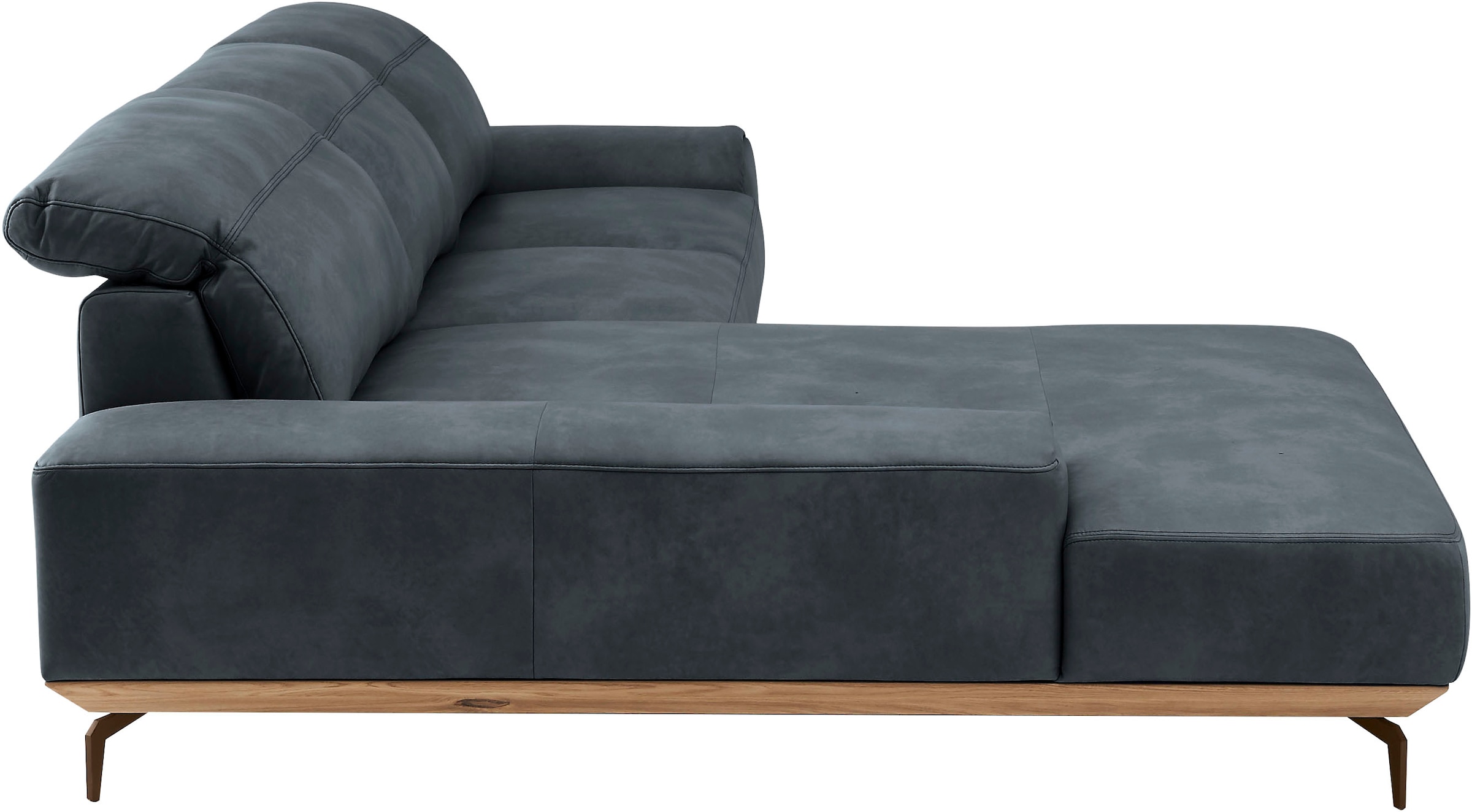 Musterring Wohnlandschaft »MR 2490«, Bronze-Fuß Sitzhöhe 46cm, wahlweise mit Funktionen, Maße 342 x 207 cm