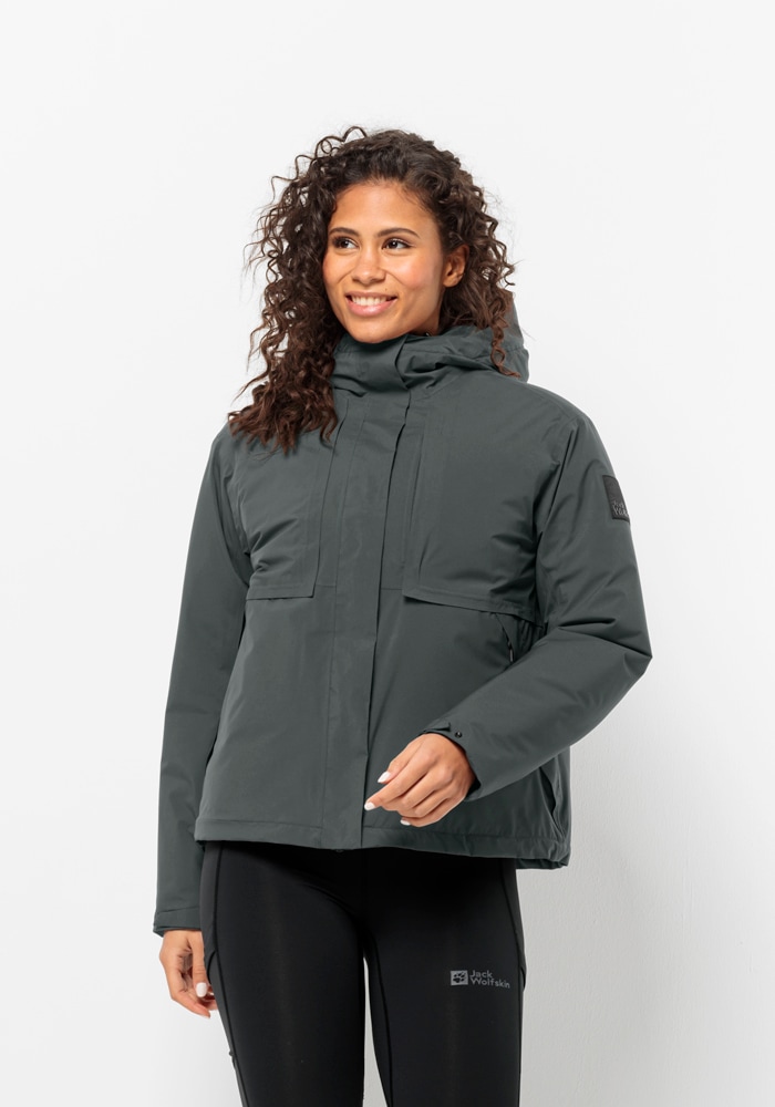 Jack Wolfskin Funktionsjacke "WANDERMOOD JKT W" mitKapuze günstig online kaufen