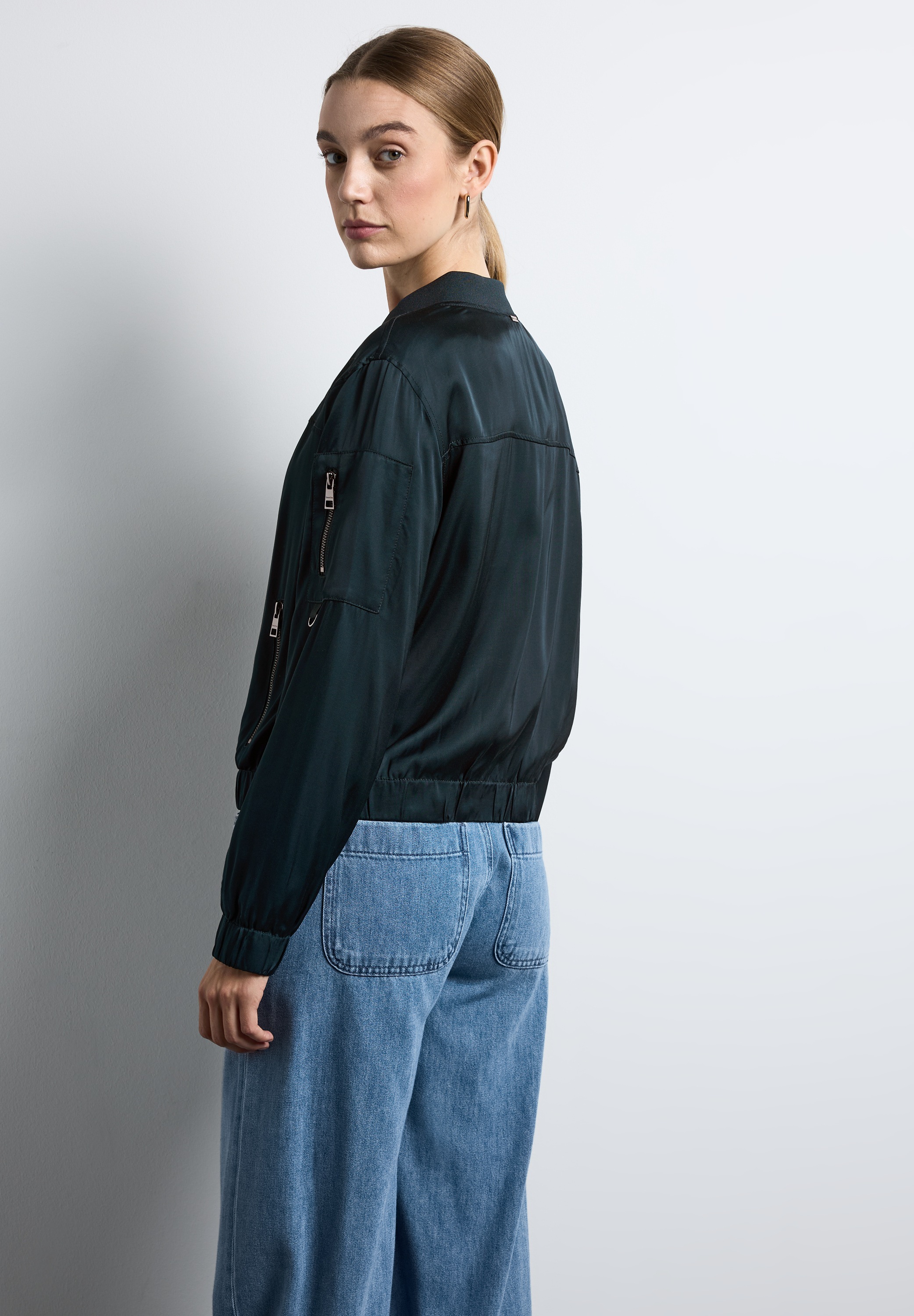 STREET ONE Blouson, ohne Kapuze, mit Reißverschluss-Detail günstig online kaufen