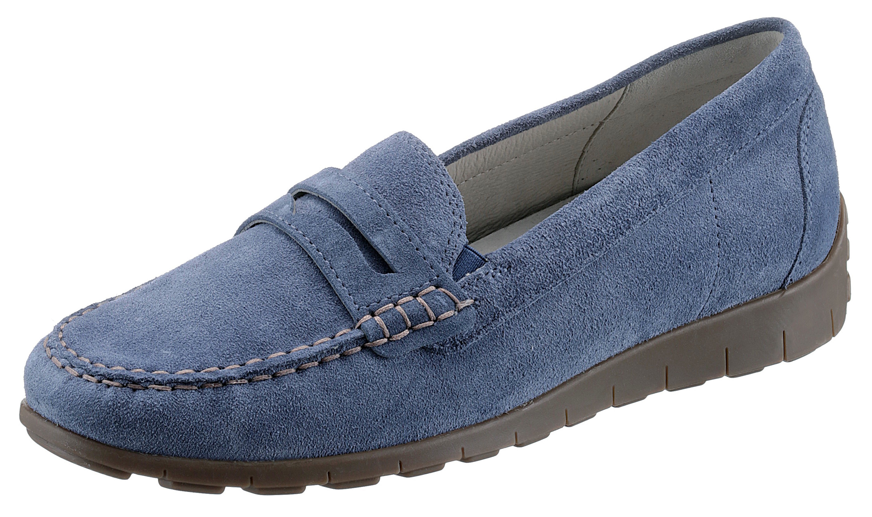 Waldläufer 1100000002199 "H-LUCY" Slipper, Freizeitschuh, Halbschuh mit typischer Rahmennaht, H-Weite